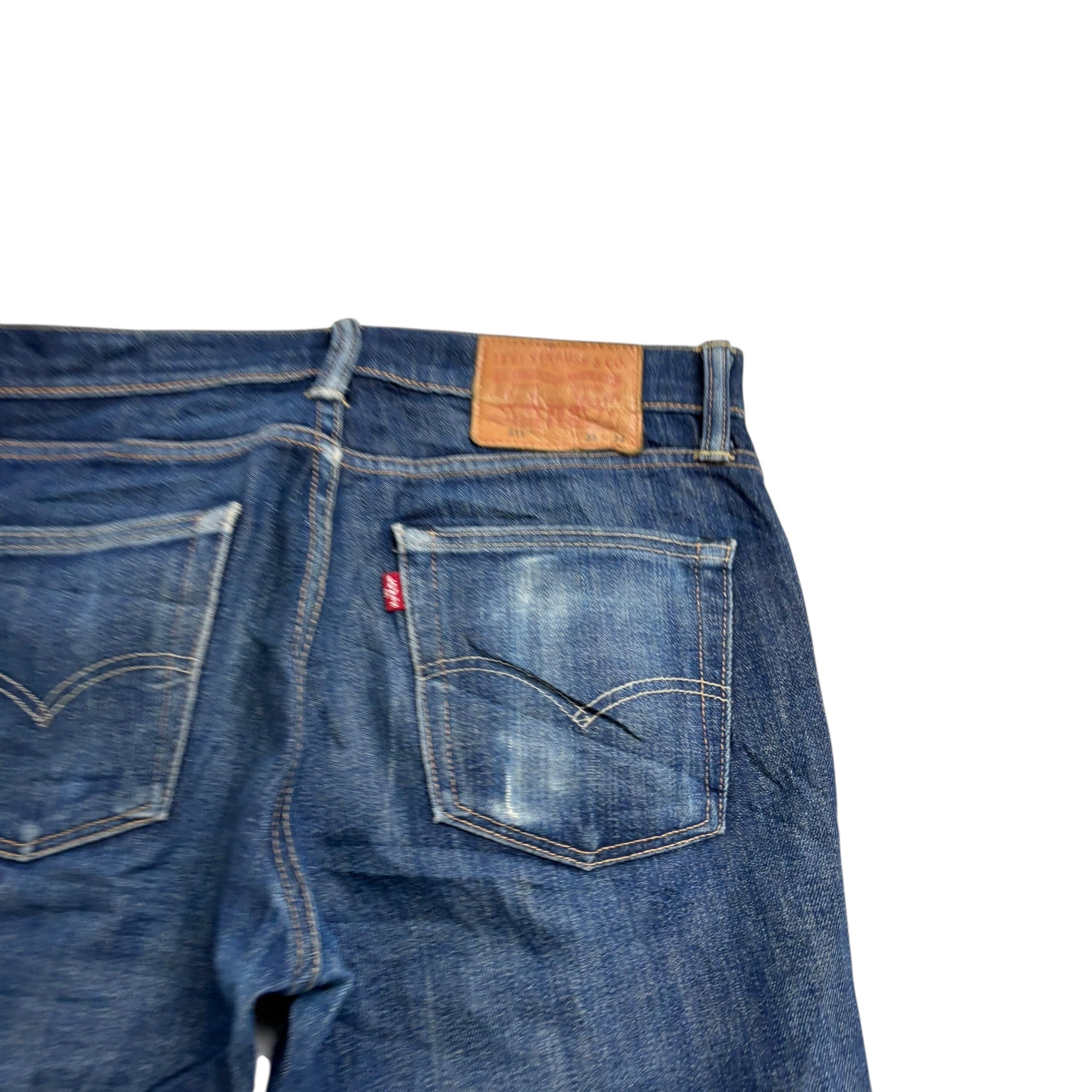 Levis 511 Jeans W31 L34 Mens Dark Blue Slim Fit Stretch Denim