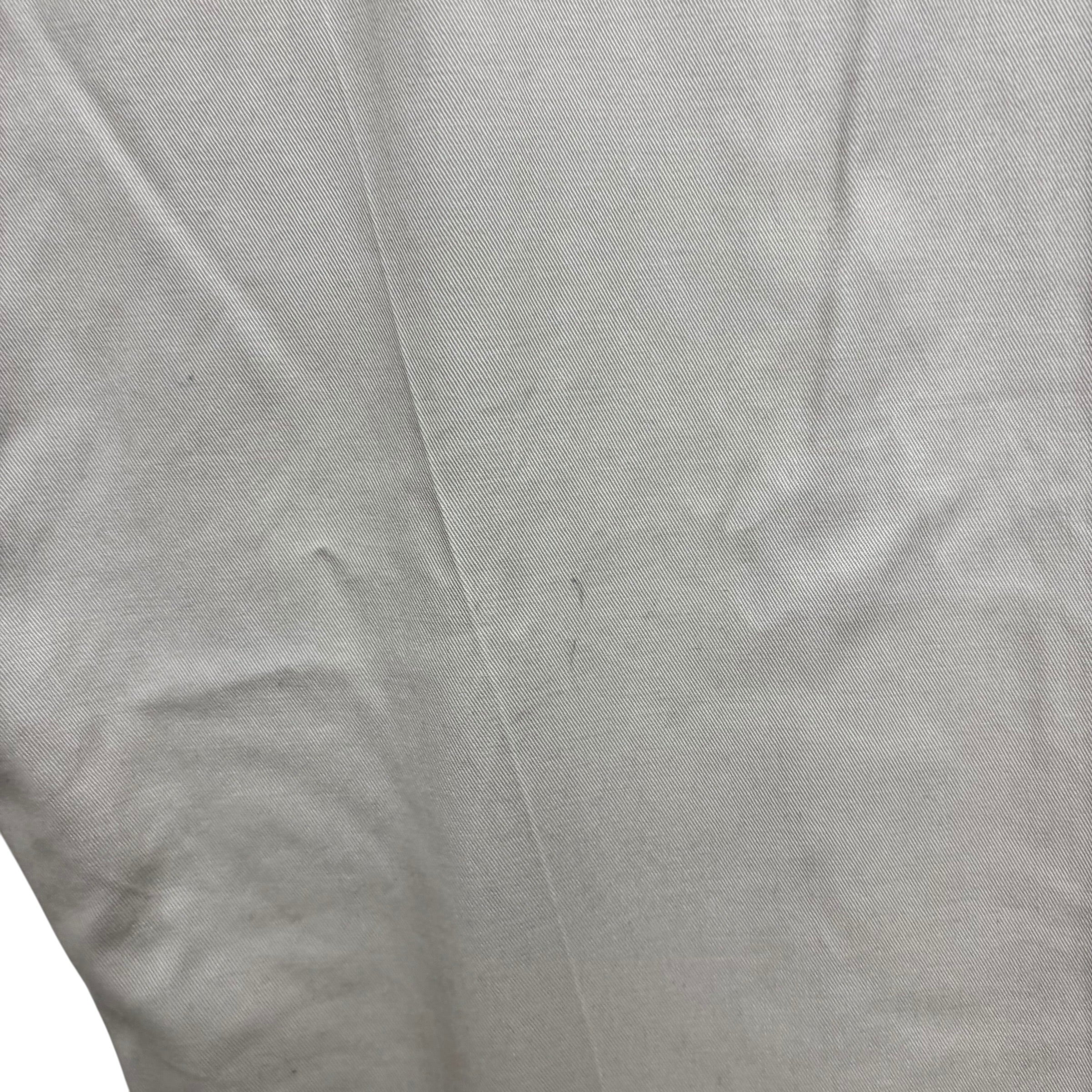 Lee Pleated Trousers W42 L30 Mens Beige Relaxed Straight Fit Vintage Pants