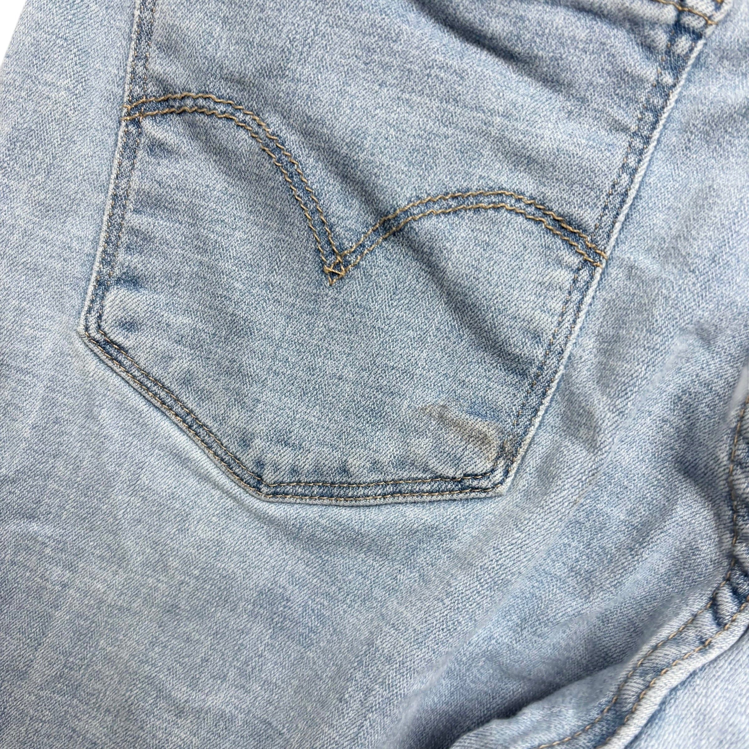 Levis 311 Jeans W30 L28 Womens Light Blue Shaping Skinny Stretch Denim