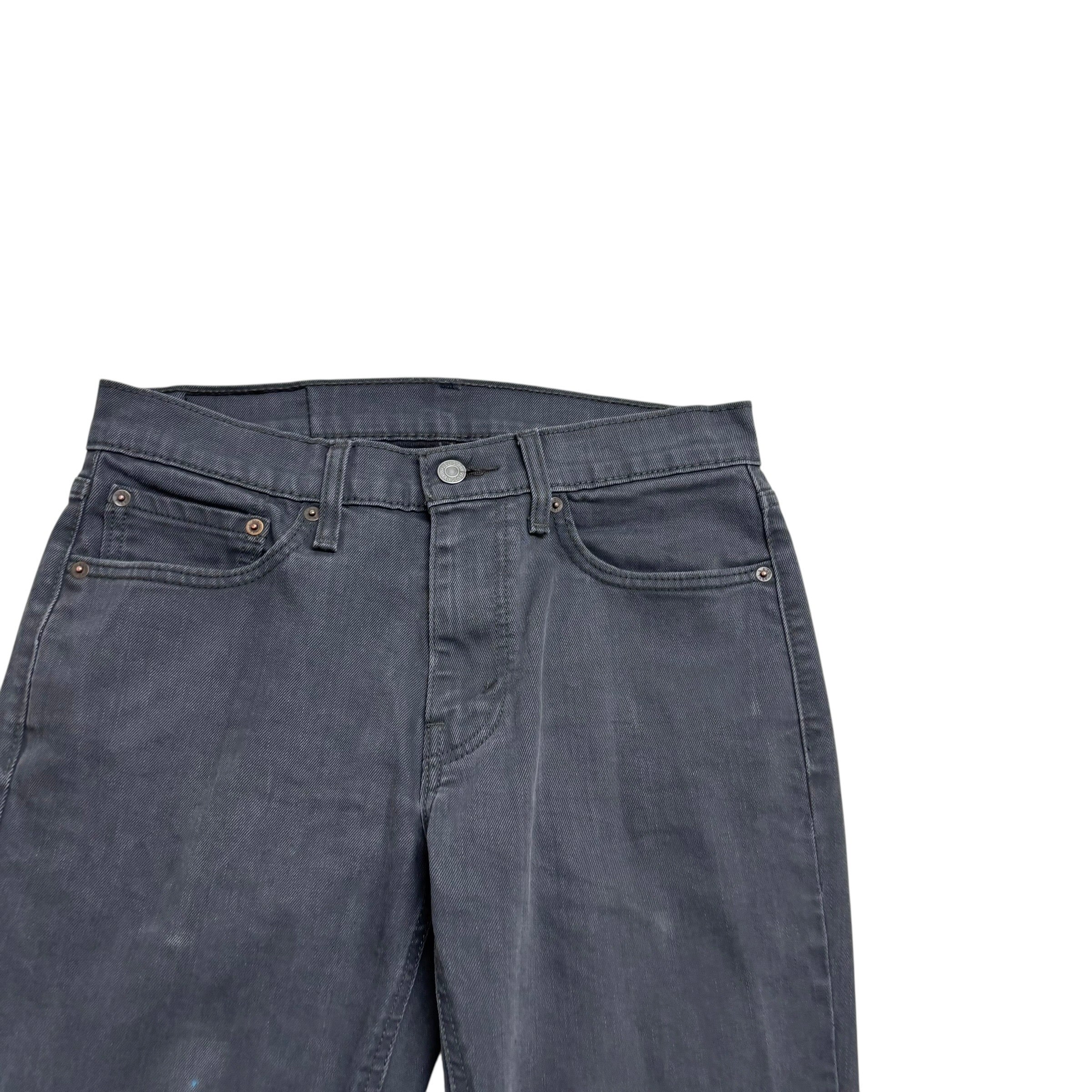 Levis 541 Jeans W31 L31 Mens Grey Athletic Tapered Fit Stretch Denim