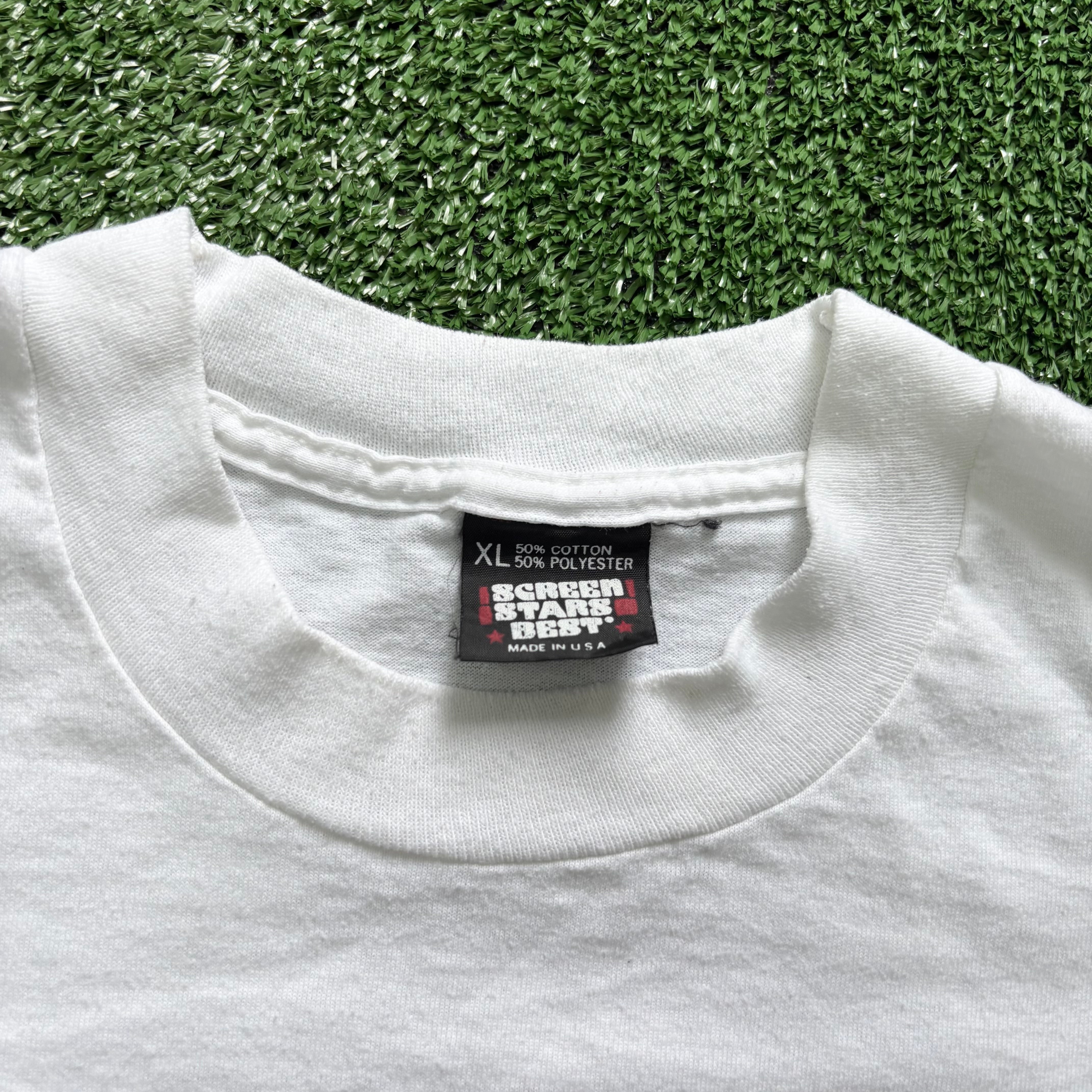 Vintage T Shirt Mens Large White Single Stitch Martin Luther King Jr.