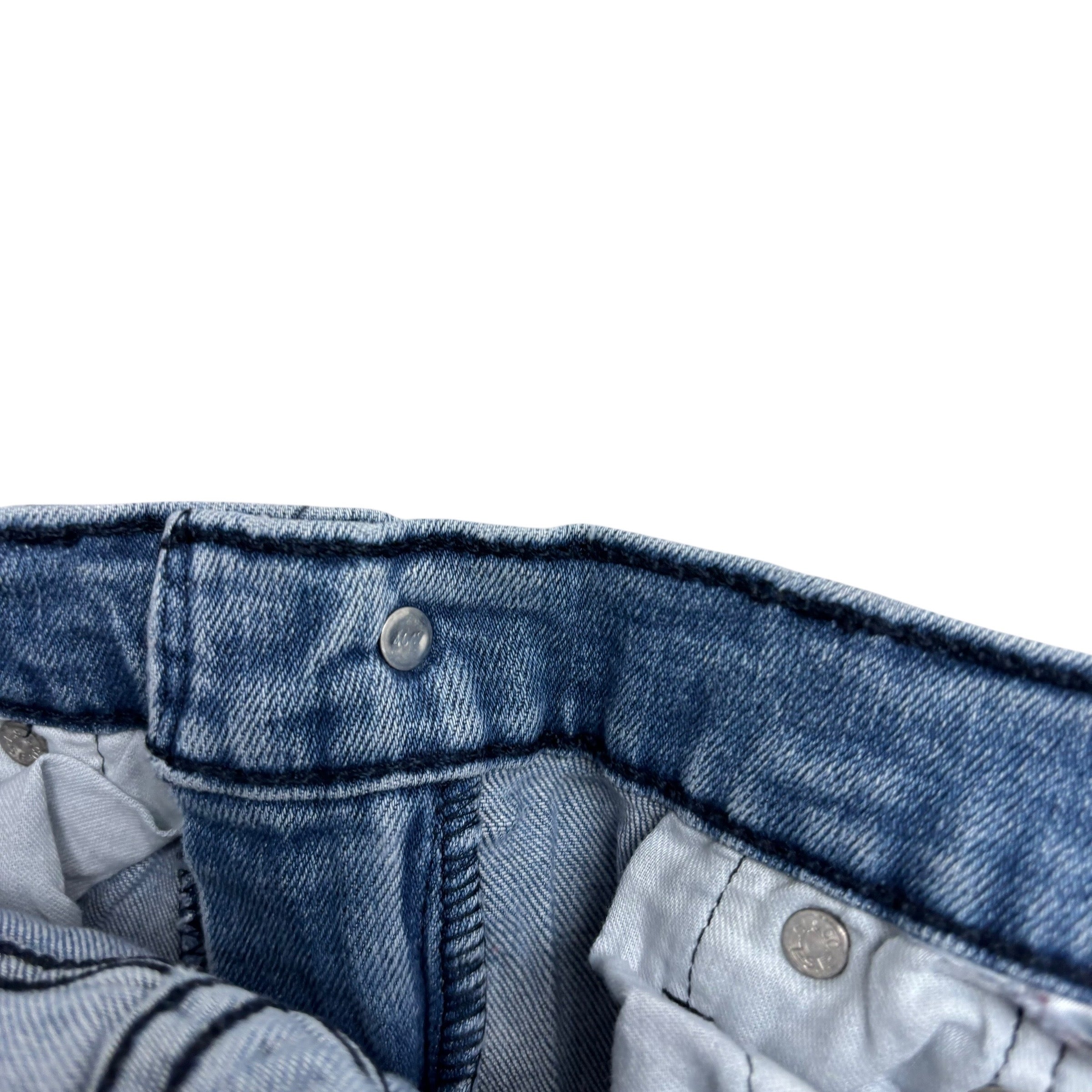 Levis 514 Jeans W32 L29 Mens Light Blue Regular Straight Fit Stretch Denim