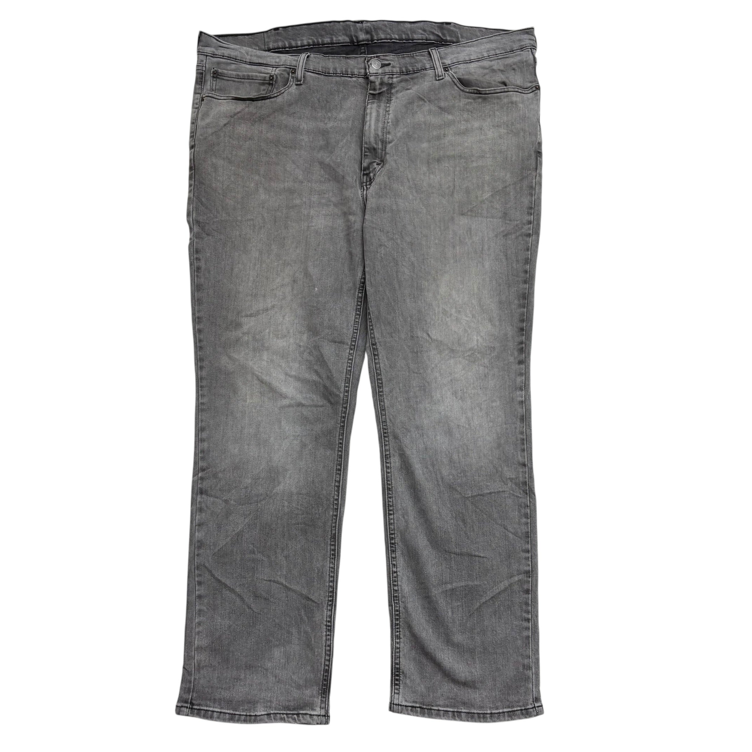 Levis 541 Jeans W44 L32 Mens Grey Athletic Tapered Fit Stretch Denim