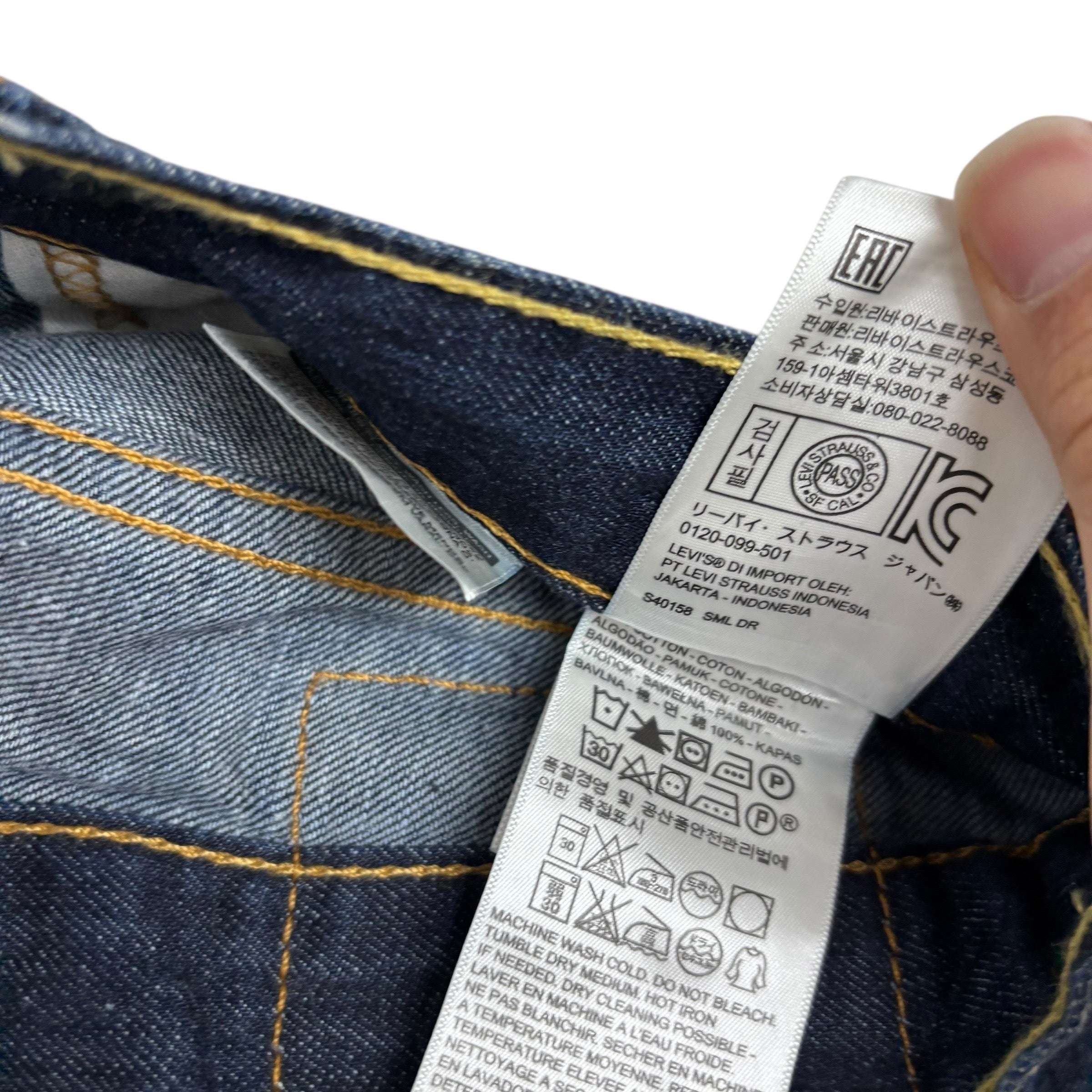 Levis 514 Jeans W31 L30 Mens Dark Blue Regular Straight Fit Denim