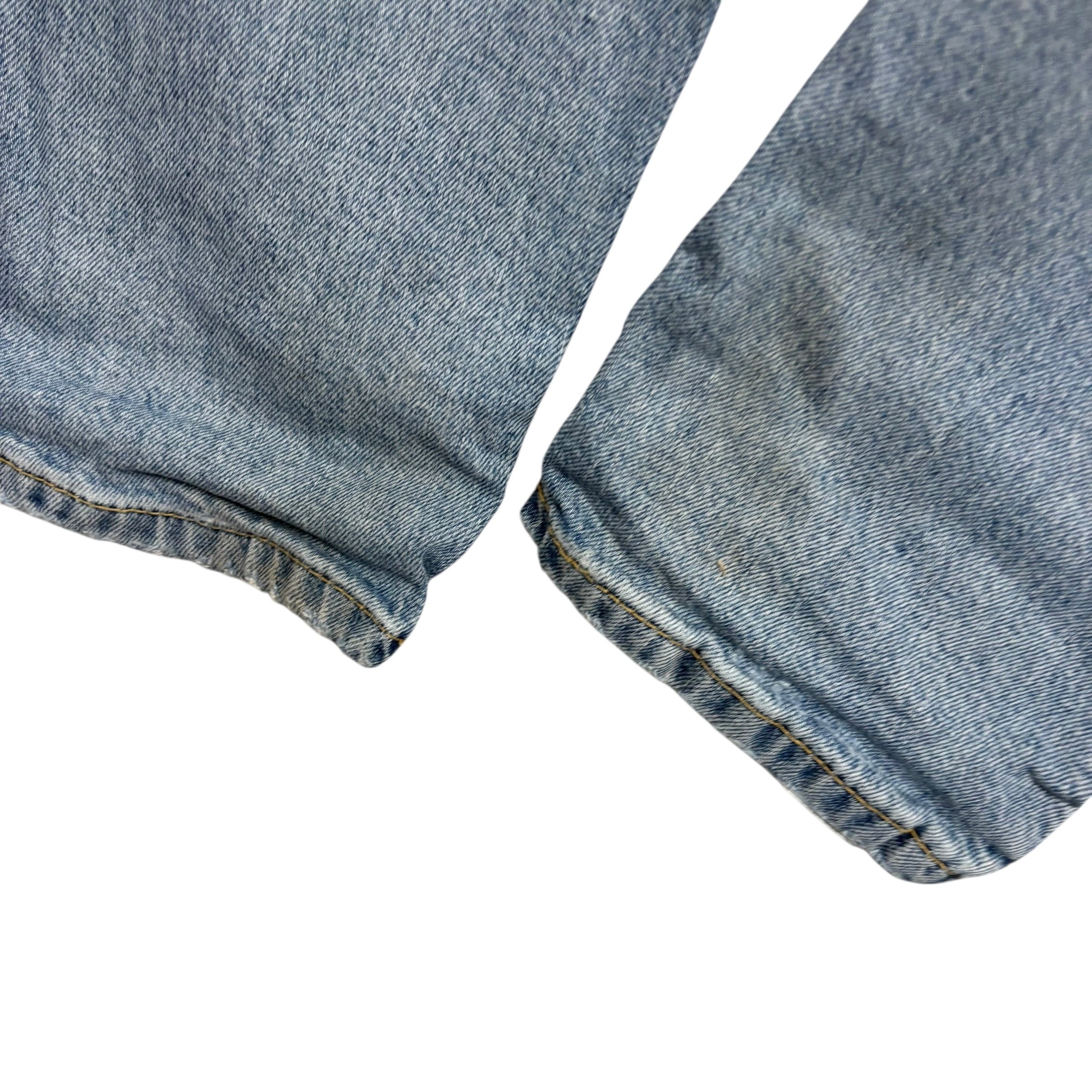 Levis 512 Distressed Jeans W31 L31 Mens Light Blue Slim Tapered Fit Stretch Denim