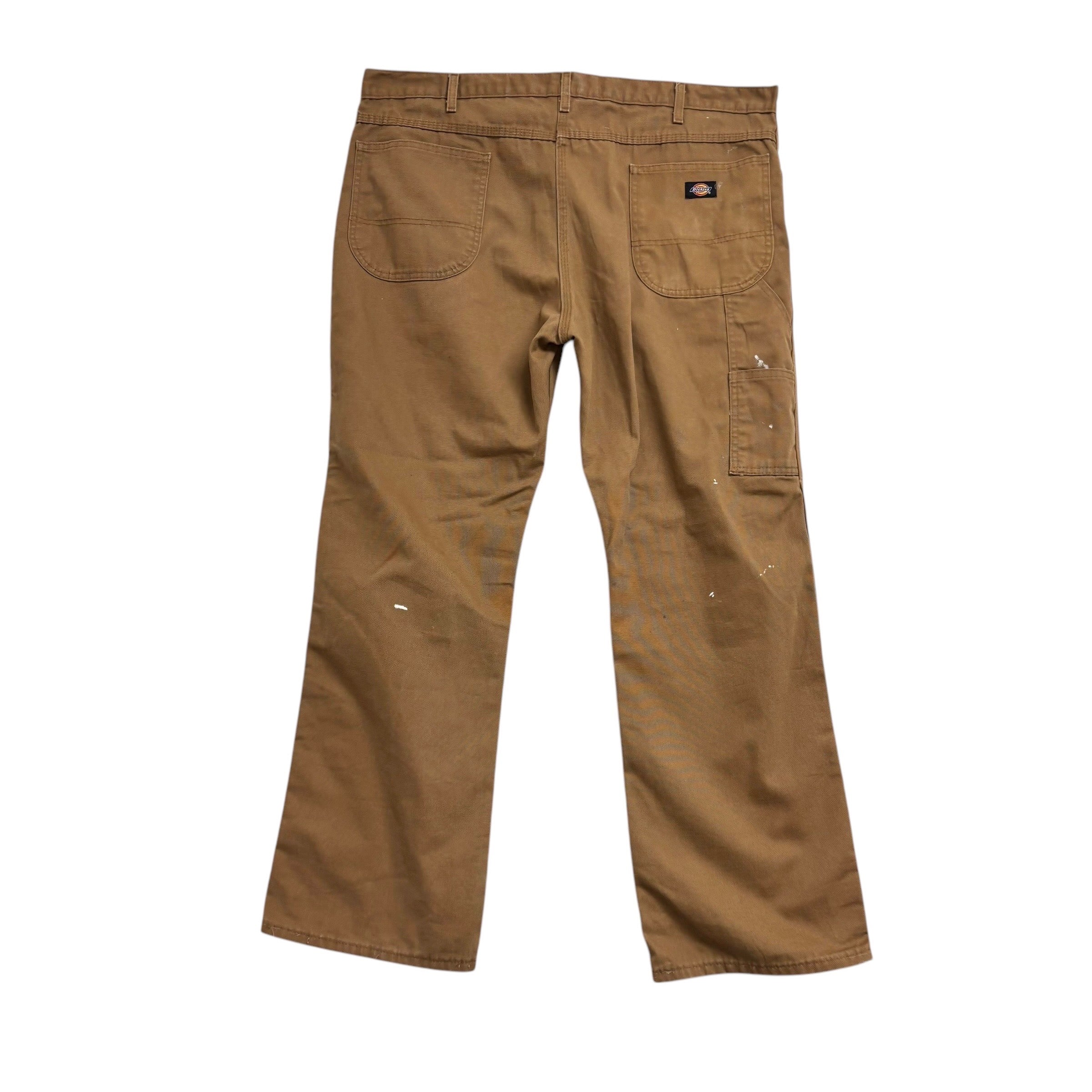 Dickies Carpenter Pants W40 L30 Mens Tan Relaxed Fit Trousers Jeans