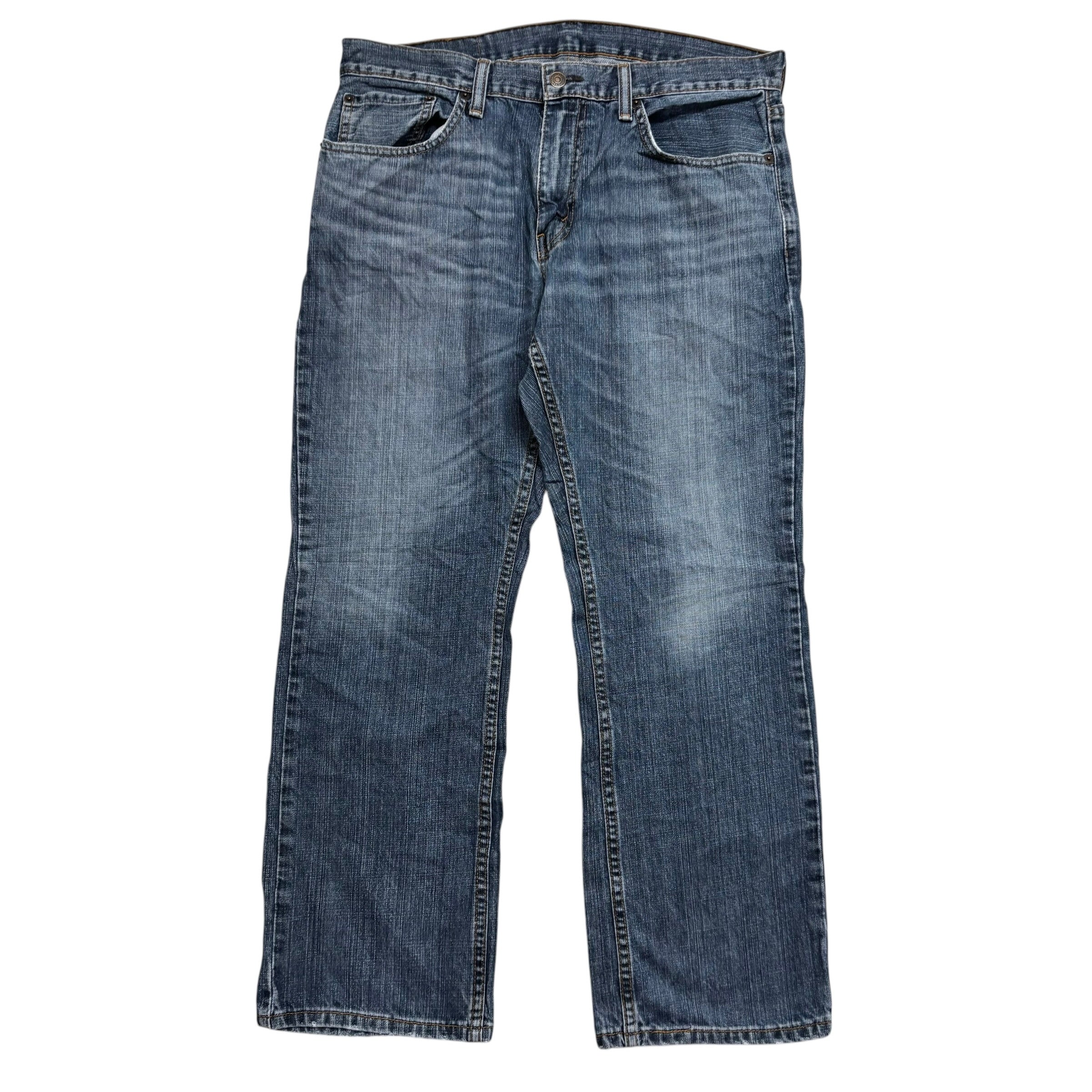 Levis 559 Jeans W33 L30 Mens Mid Blue Baggy Relaxed Straight Fit Denim