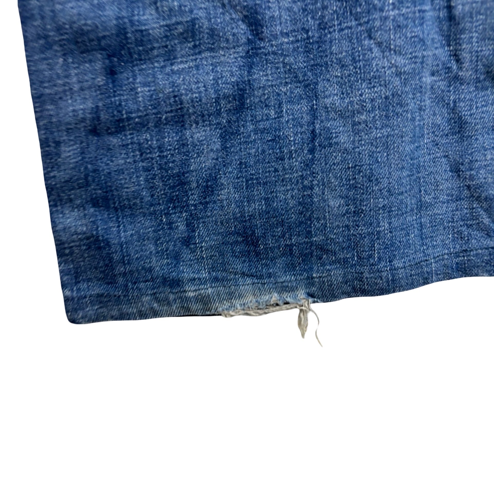 Diesel Zathan Jeans W32 L30 Mens Mid Blue Regular Bootcut Fit Denim