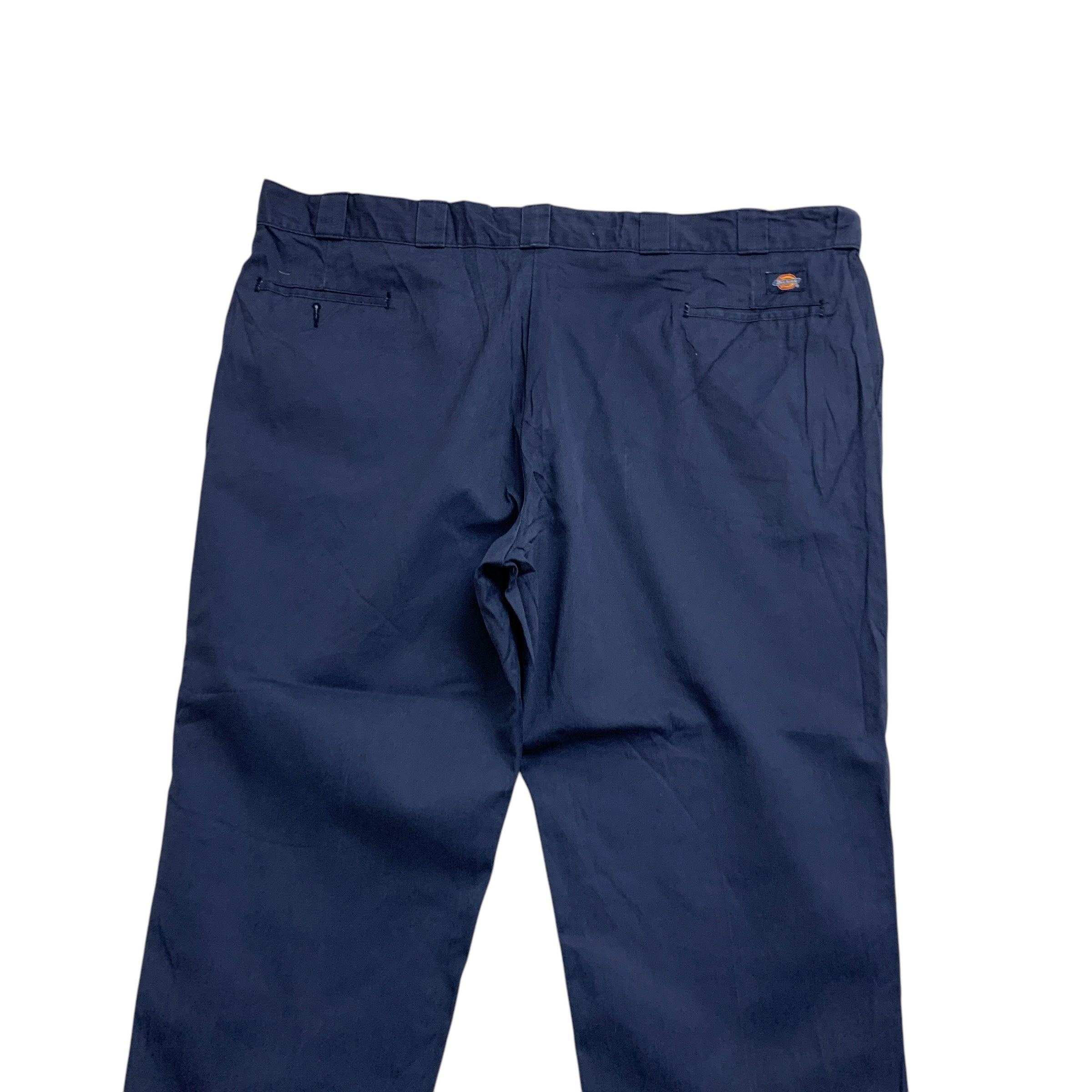 Dickies 874 Trousers W50 L26 Mens Blue Pants Original Straight Fit Workwear