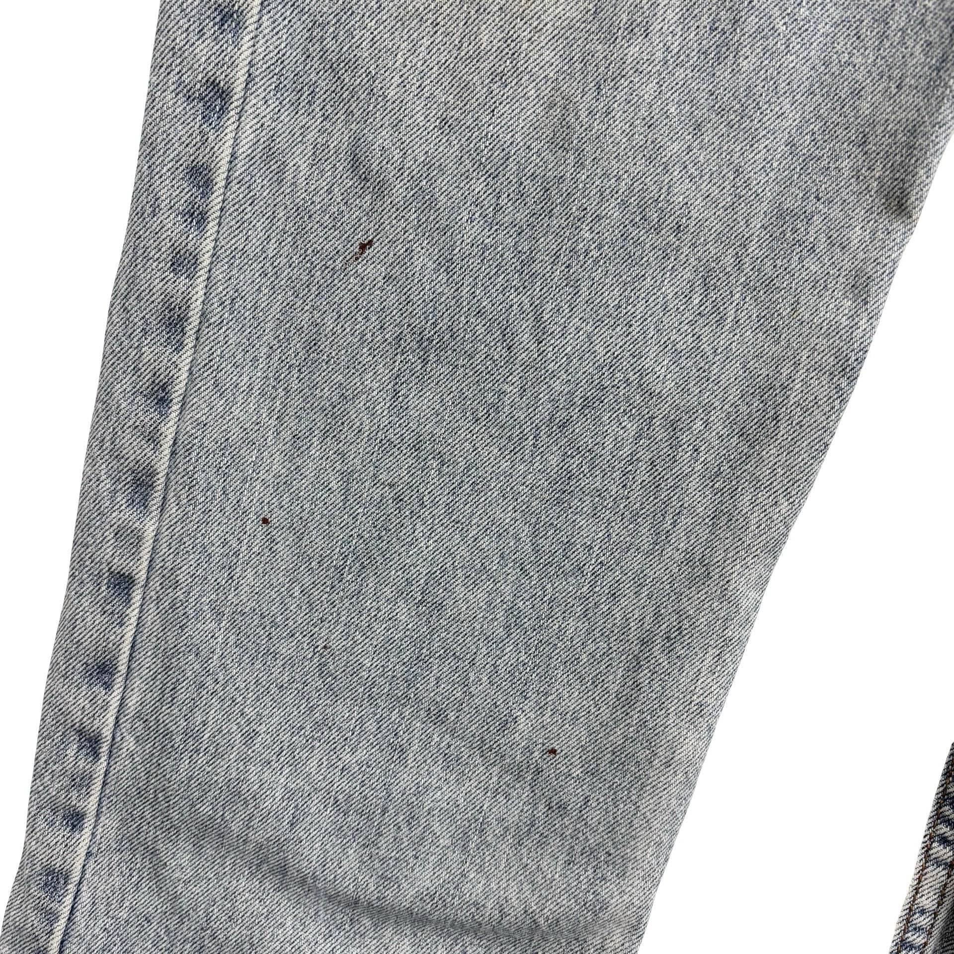 Levis 505 Jeans W34 L30 Mens Light Blue Regular Straight Fit Vintage Denim (F)