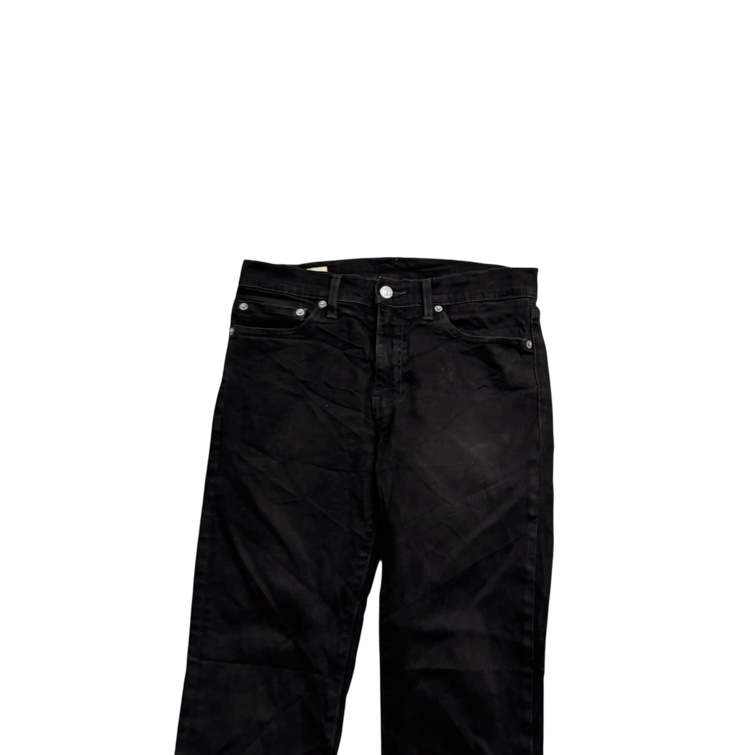 Levis 511 Jeans W30 L30 Mens Black Slim Fit Stretch Premium Denim (E)