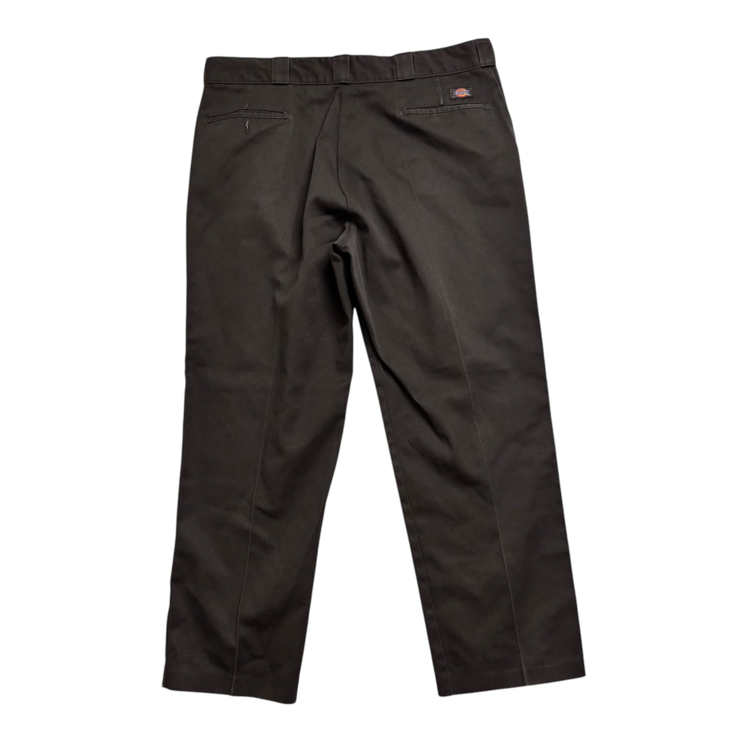 Dickies 874 Trousers W40 L30 Mens Brown Pants Original Fit Workwear