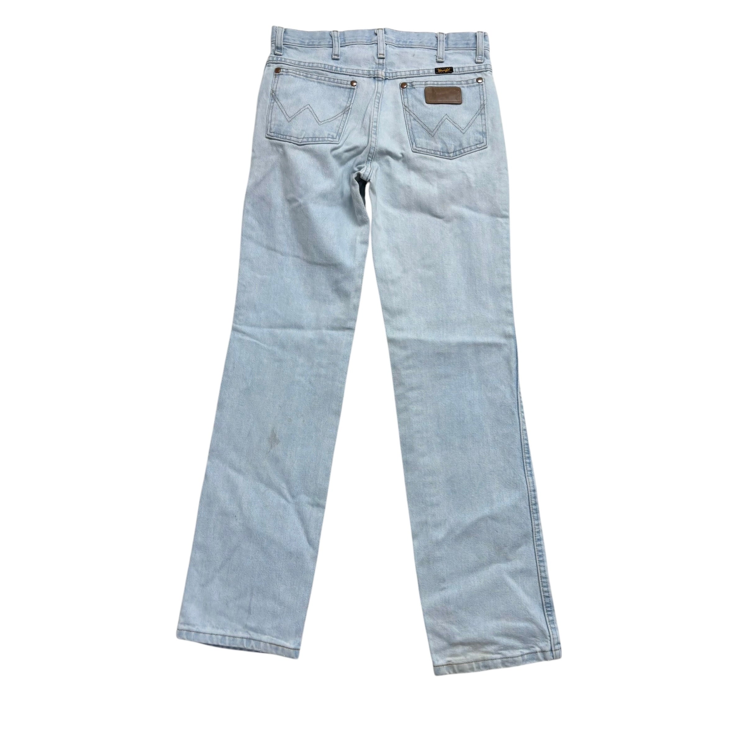 Wrangler Jeans Cowboy Cut W29 L32 Mens Light Blue 936 Slim Fit Denim (F)