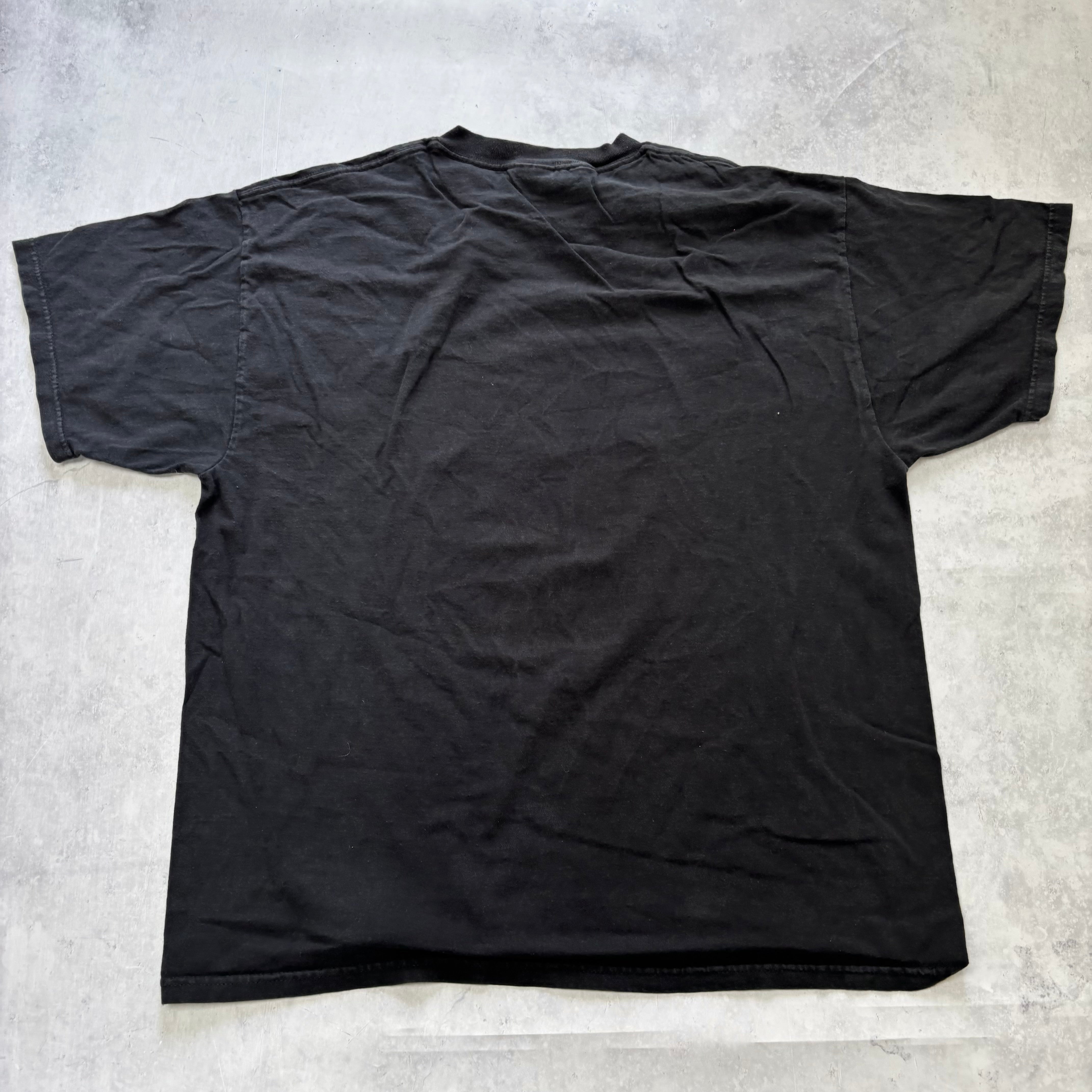 Vintage T Shirt Mens XL Black The Punisher Marvel Comics 90s Promo (E)