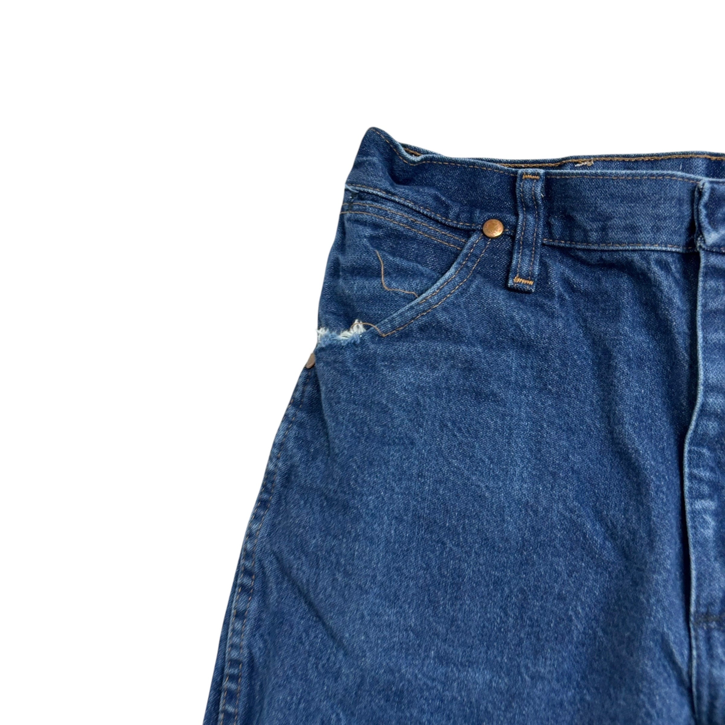 Wrangler Jeans Cowboy Cut W28 L30 Mens Mid Blue 13MWZ Original Fit Denim