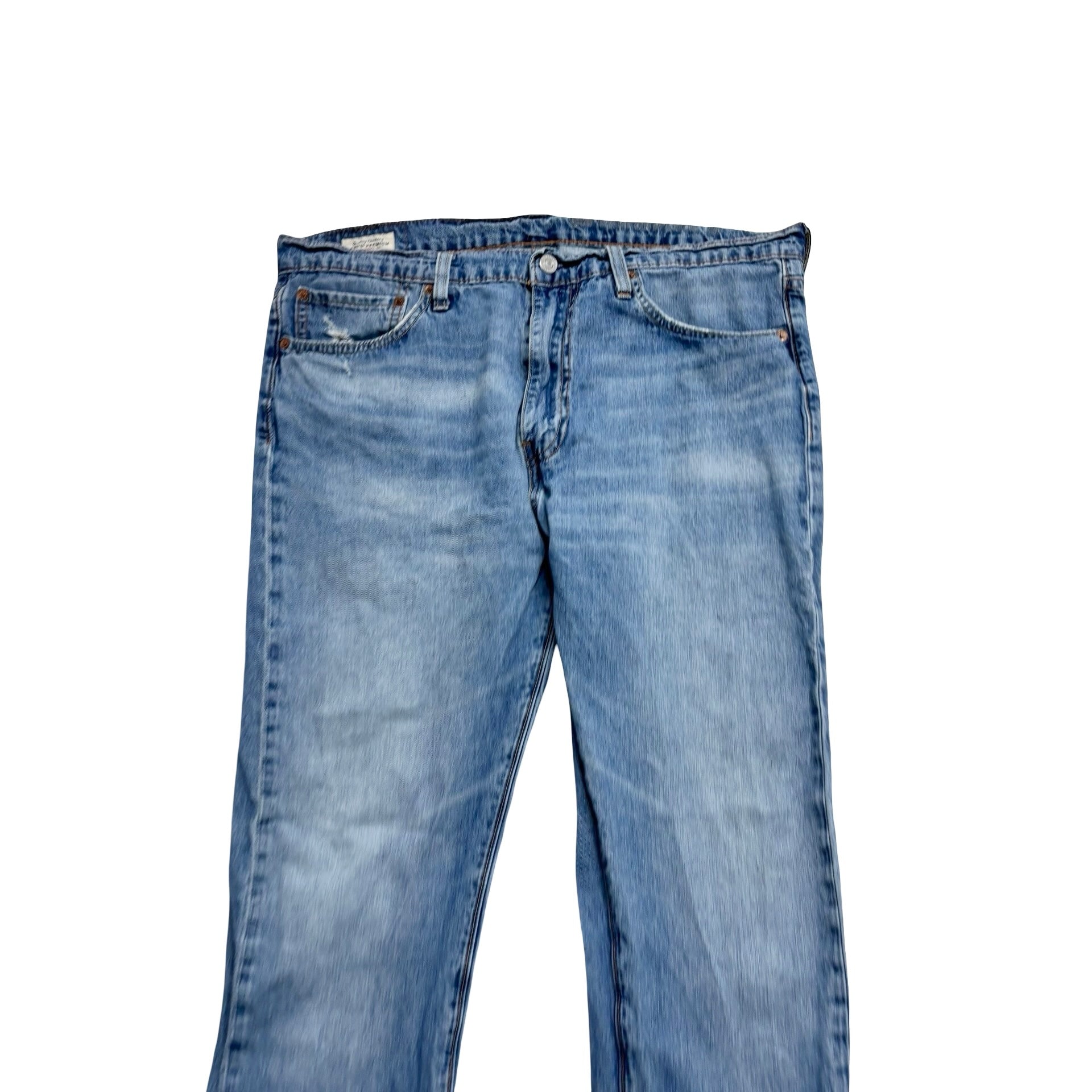 Levis 510 Jeans W36 L31 Mens Light Blue Skinny Fit Stretch Denim