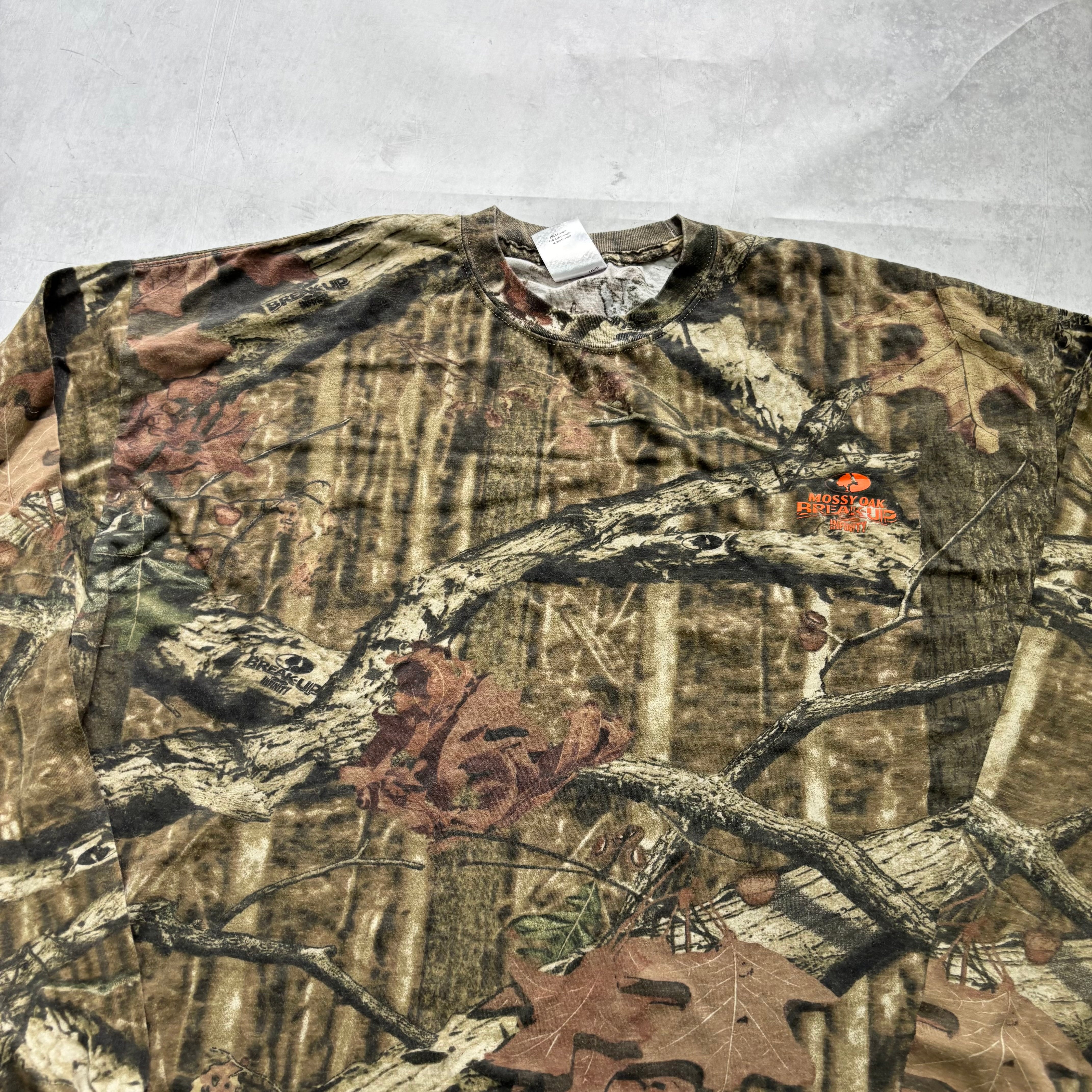 RealTree T Shirt Mens XXL Camo Y2K Hunting Long Sleeve Mossy Oak (E)