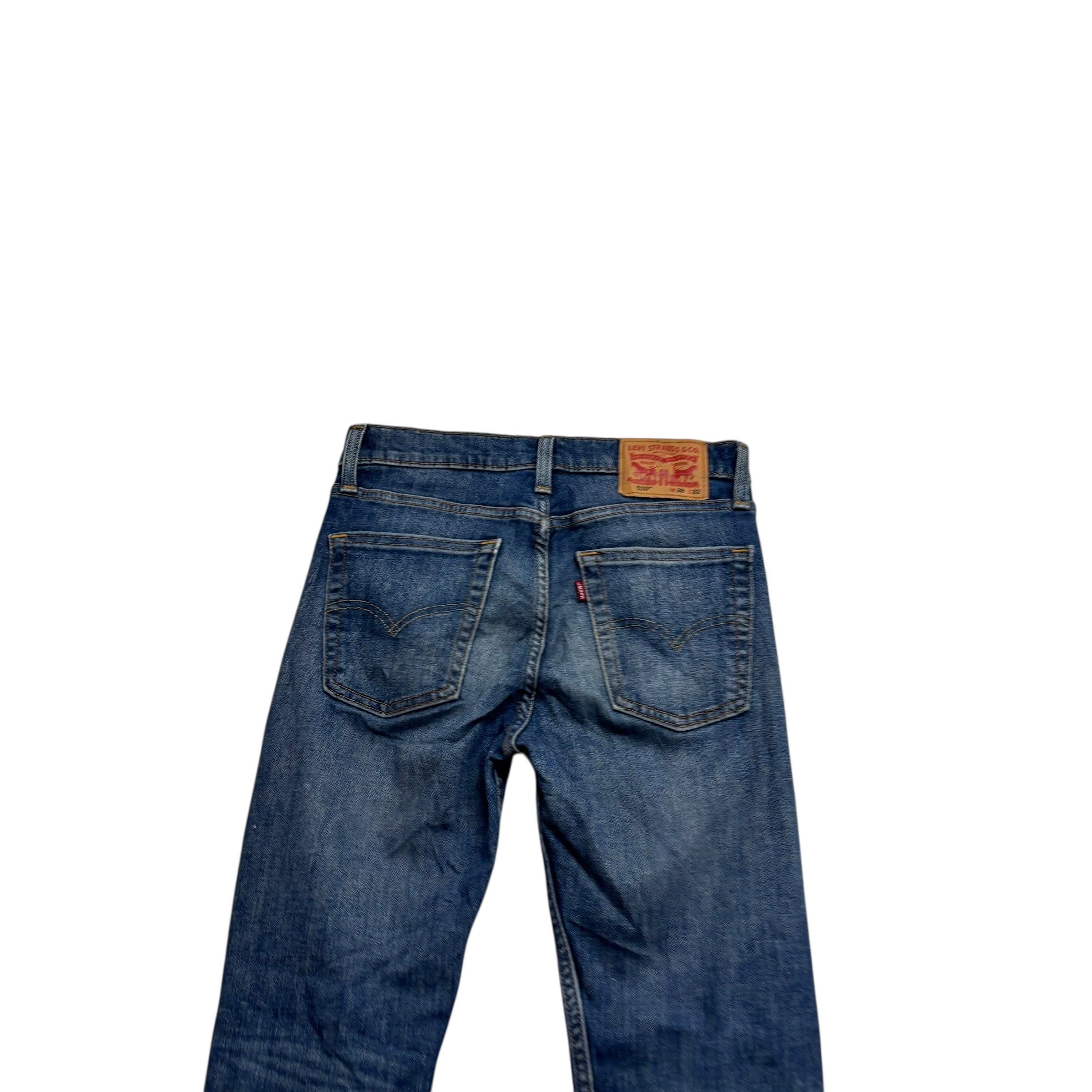 Levis 510 Jeans W28 L31 Mens Dark Blue Skinny Fit Stretch Denim