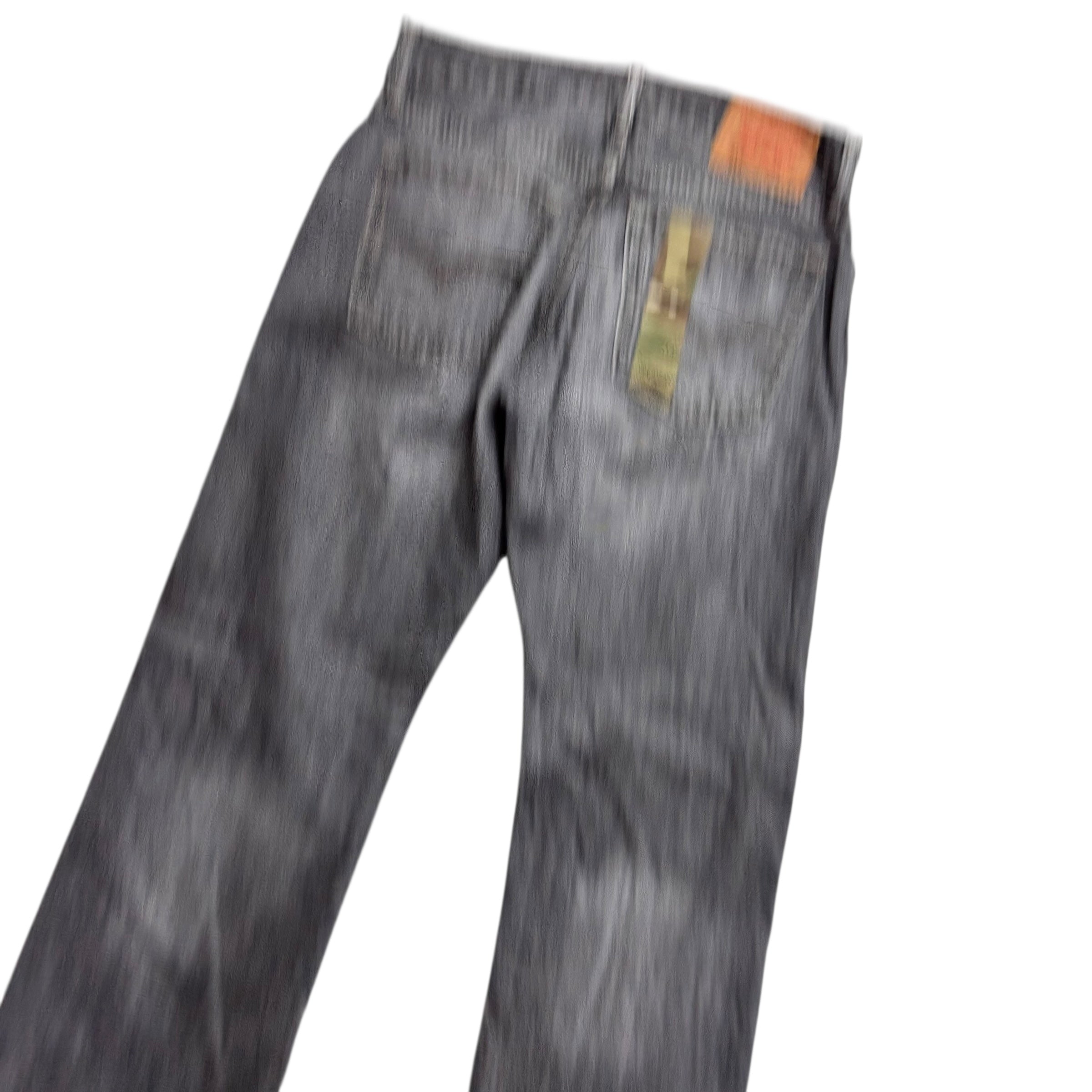 Levis 514 Jeans W32 L30 Mens Grey Regular Straight Fit Vintage Denim