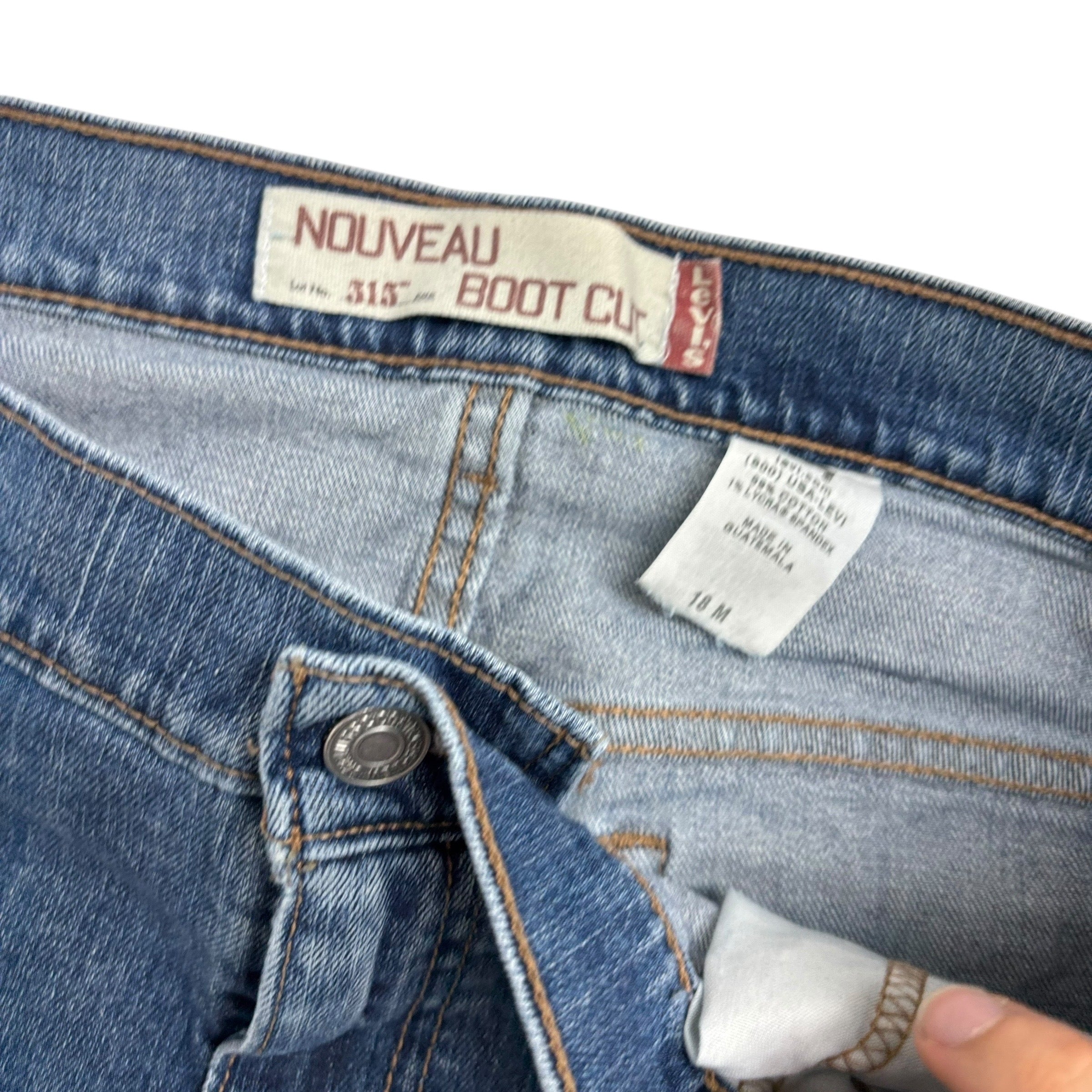 Levis 515 Jeans W36 L32 Womens Bootcut Mid Blue Stretch Y2K Vintage