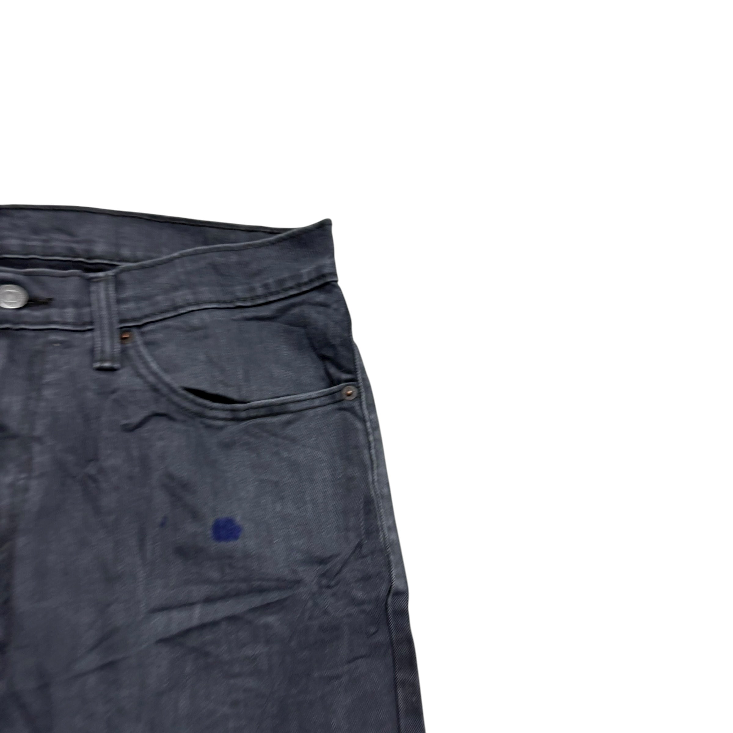 Levis 541 Jeans W34 L31 Mens Grey Athletic Tapered Fit Stretch Denim (F)