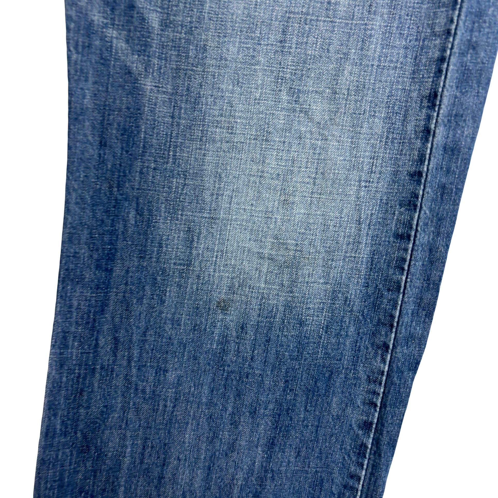 Levis 514 Jeans W36 L34 Mens Mid Blue Regular Straight Fit Denim