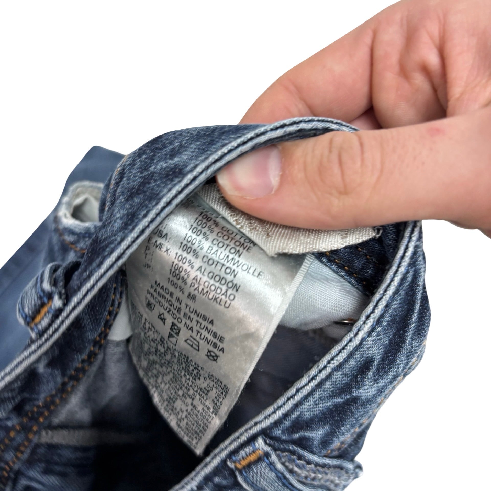 Diesel Shioner Jeans W32 L33 Mens Mid Blue Slim Fit Denim