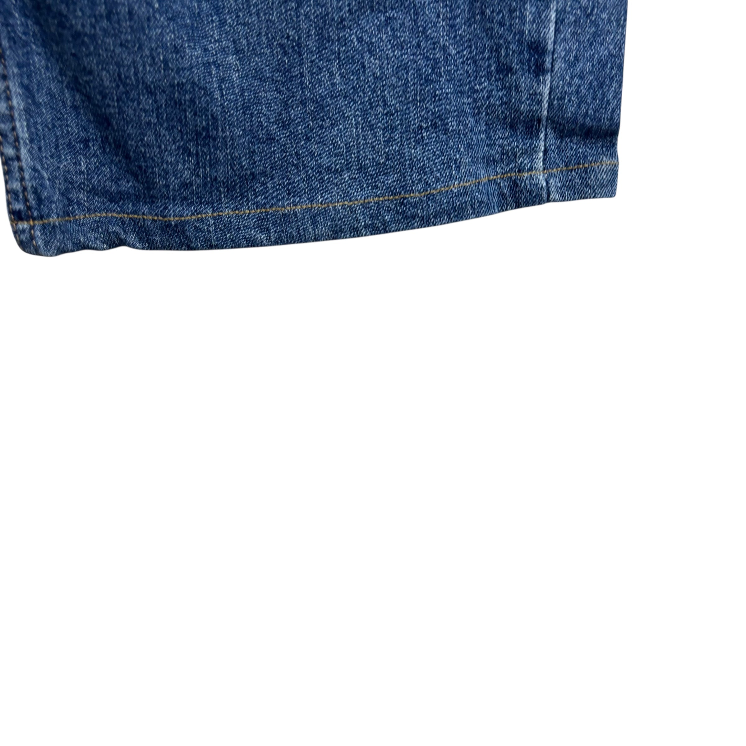 Levis Signature Jeans W38 L26 Mens Mid Blue Relaxed Fit Stretch Denim