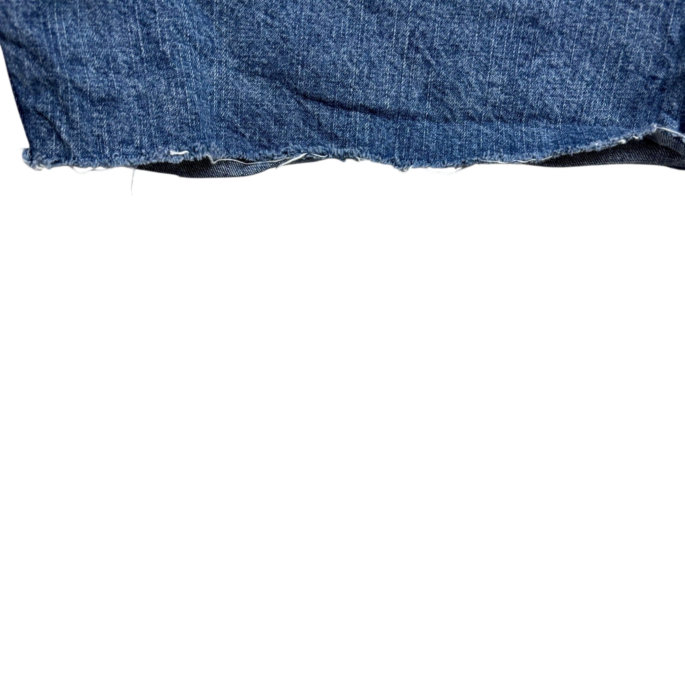 Wrangler Baggy Jorts W40 Mens Mid Blue Denim Shorts Relaxed Fit Carpenter (F)