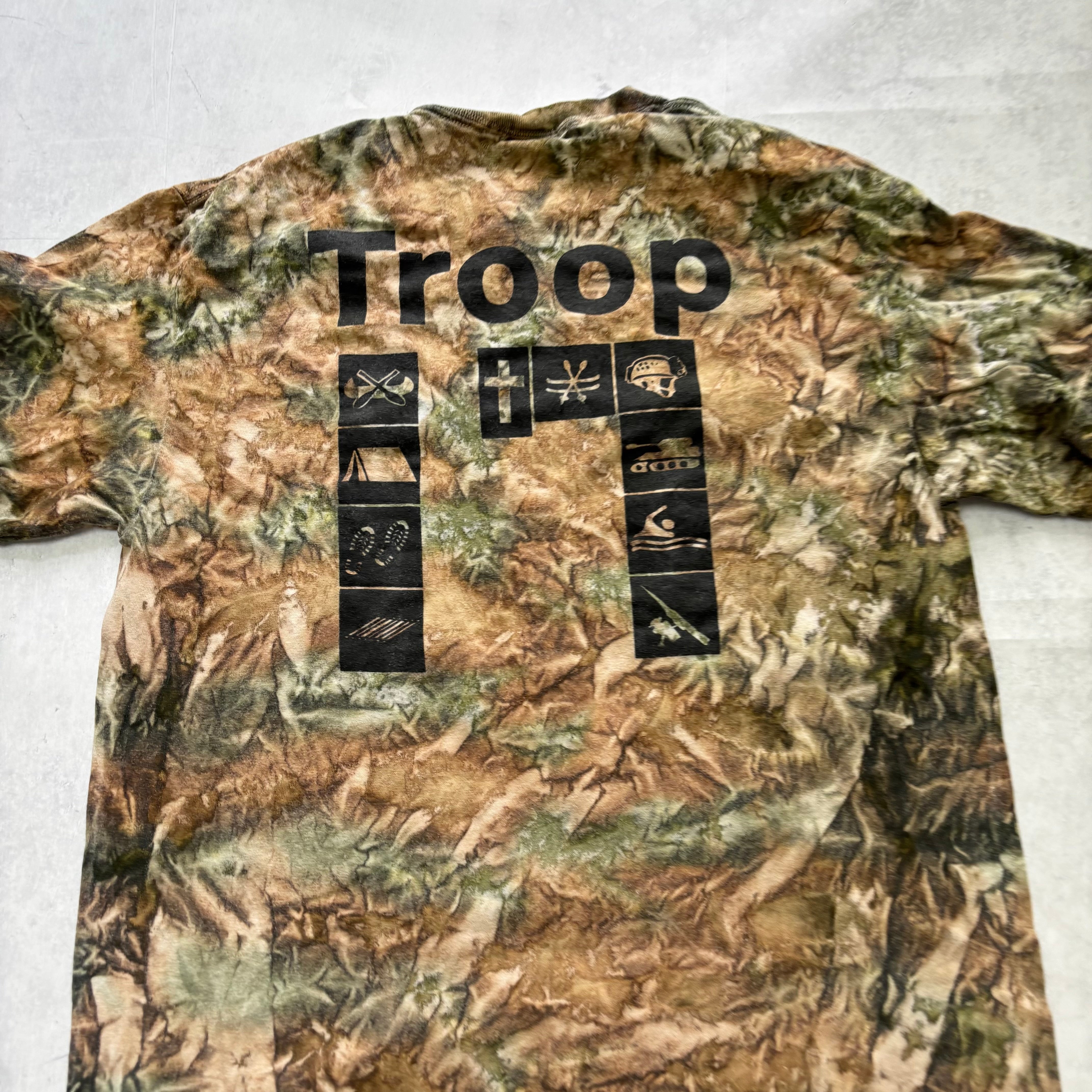 RealTree T Shirt Mens Medium Camo Y2K Hunting Cotton (E)