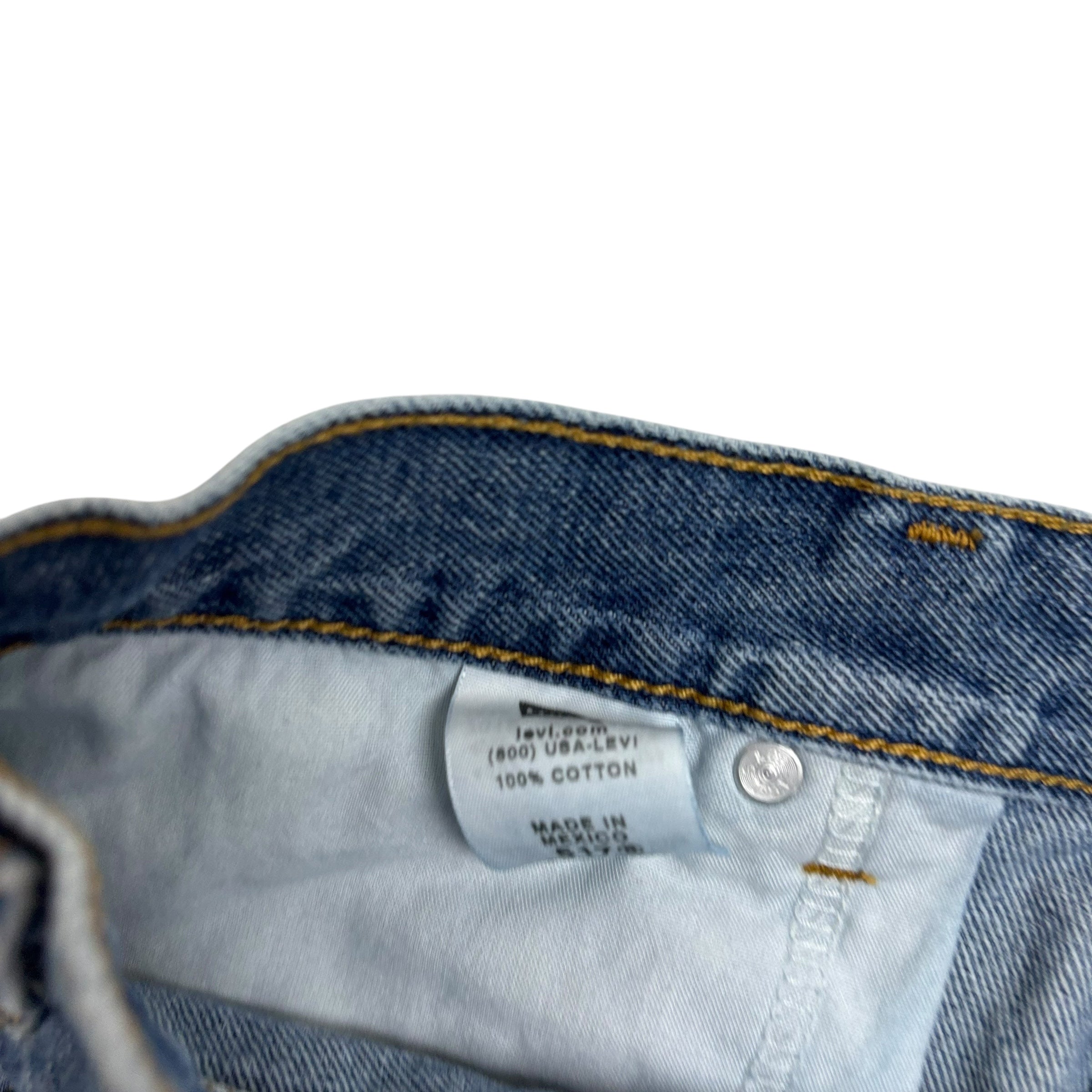 Levis 517 Jeans W34 L32 Mens Mid Blue Regular Bootcut Fit Vintage Denim (F)