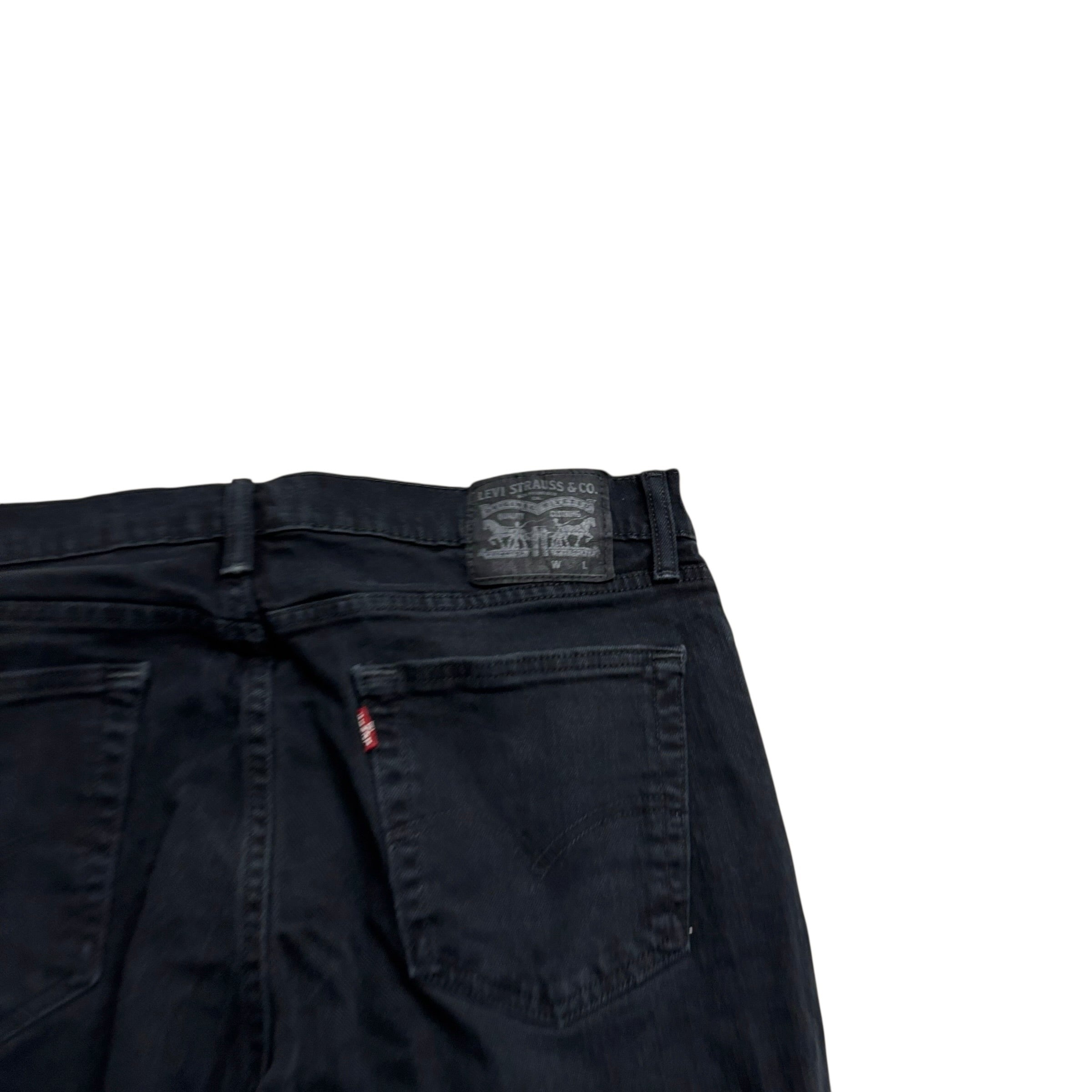 Levis 511 Jeans W36 L36 Mens Black Slim Fit Stretch Denim