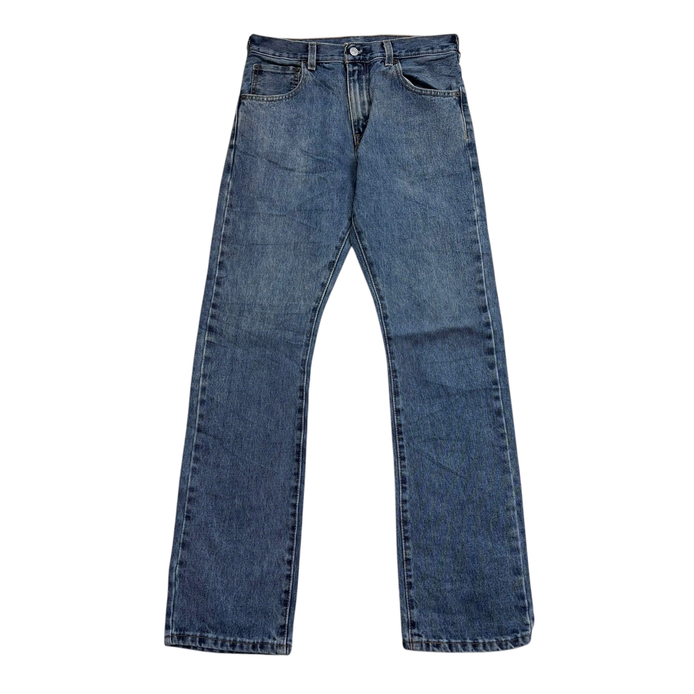 Levis 517 Jeans W29 L32 Mens Mid Blue Regular Bootcut Fit Denim