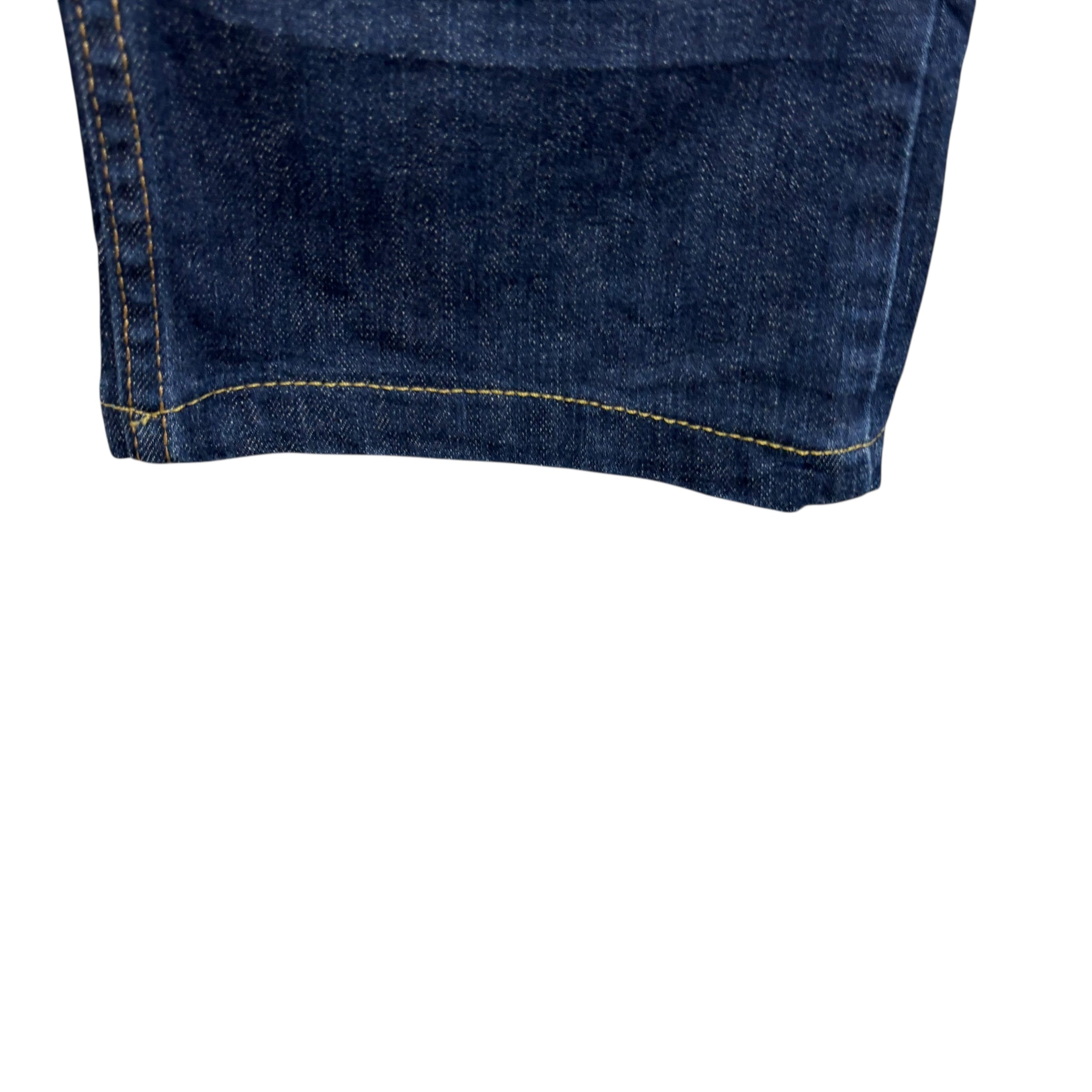 Levis 513 Jeans W34 L25 Mens Dark Blue Slim Straight Fit Stretch Denim