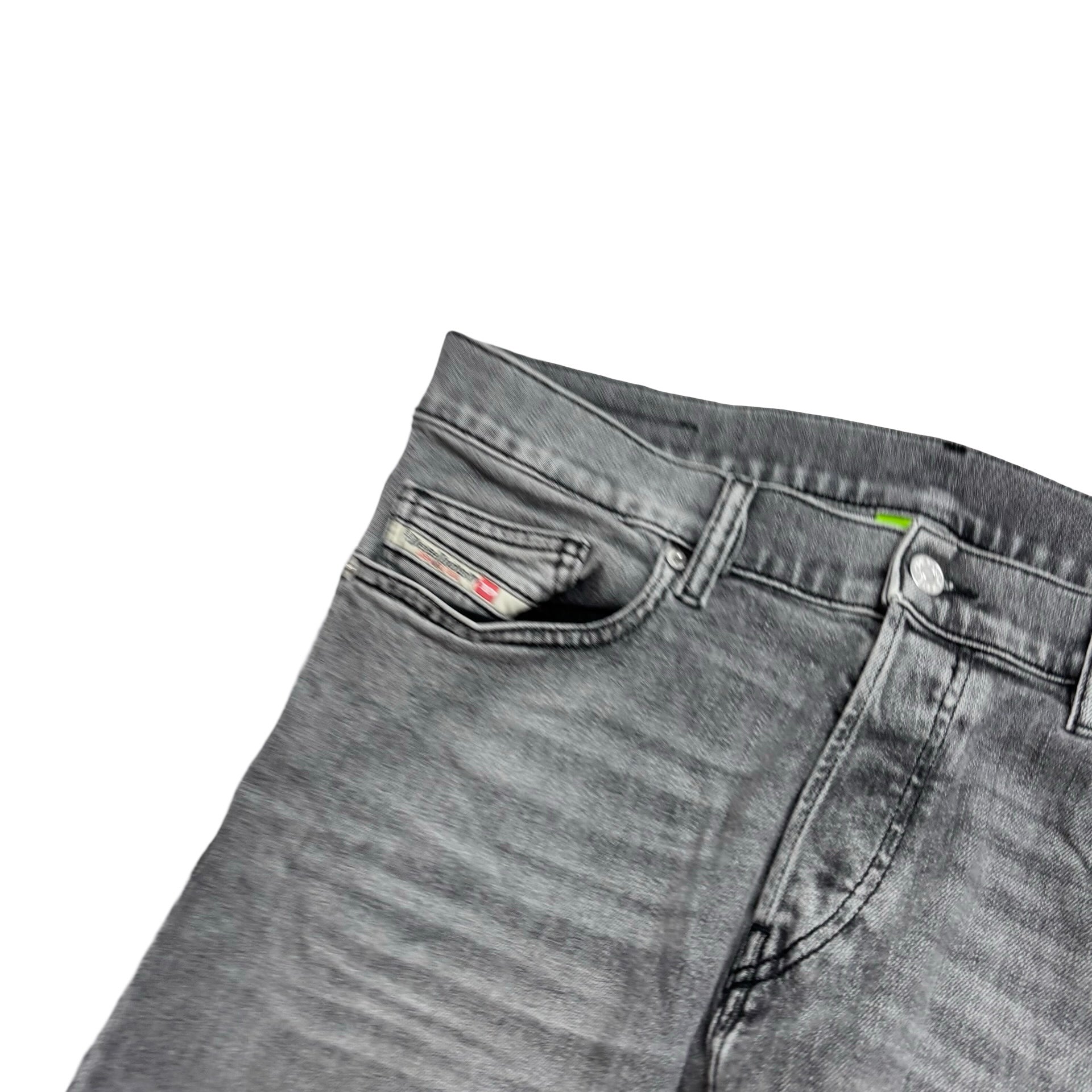 Diesel D Luster Jeans W32 L30 Mens Grey Slim Fit Stretch Denim (E)