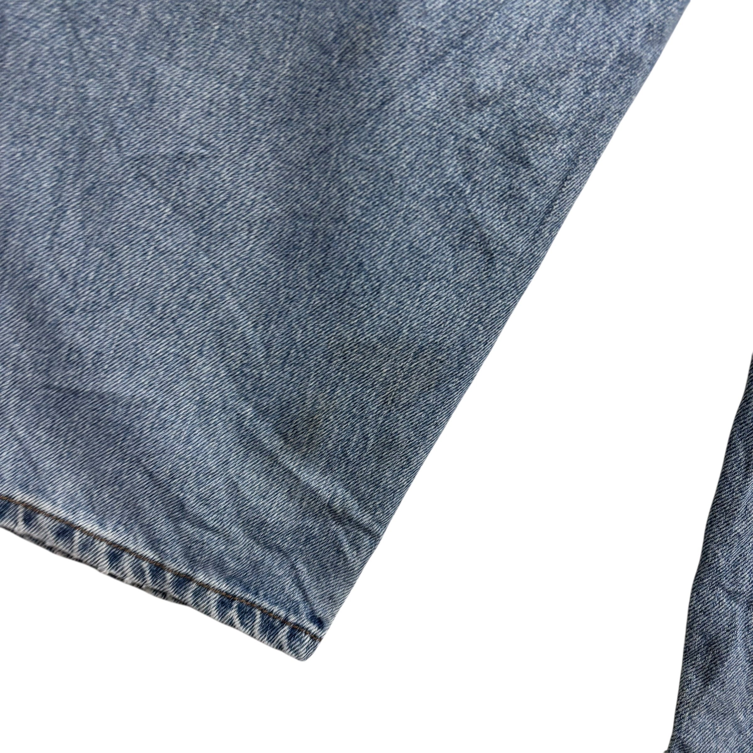 Levis 560 Jeans W40 L30 Mens Light Blue Baggy Relaxed Comfort Fit Vintage Denim