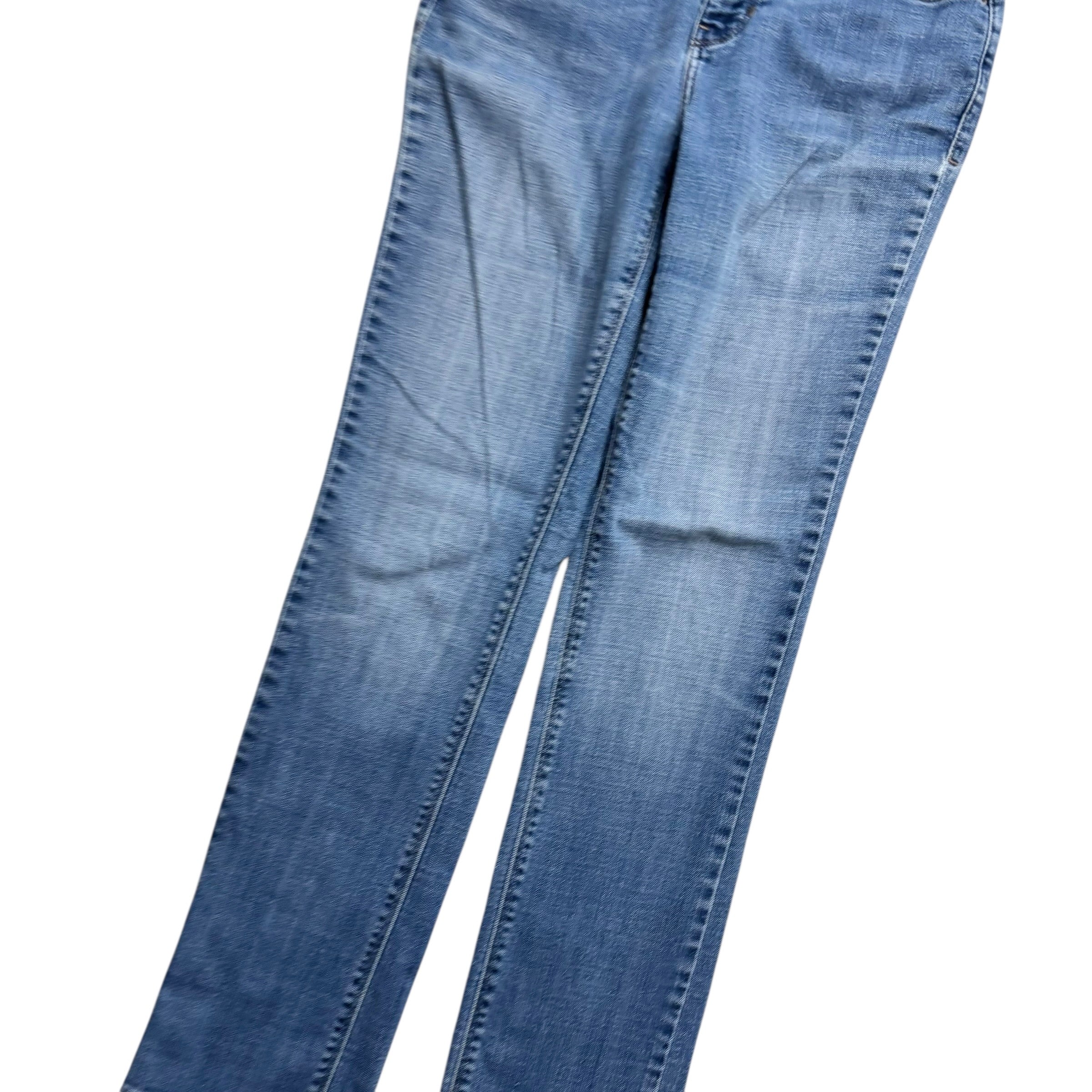 Levis 525 Jeans W27 L31 Womens Mid Blue Regular Straight Stretch Vintage Denim