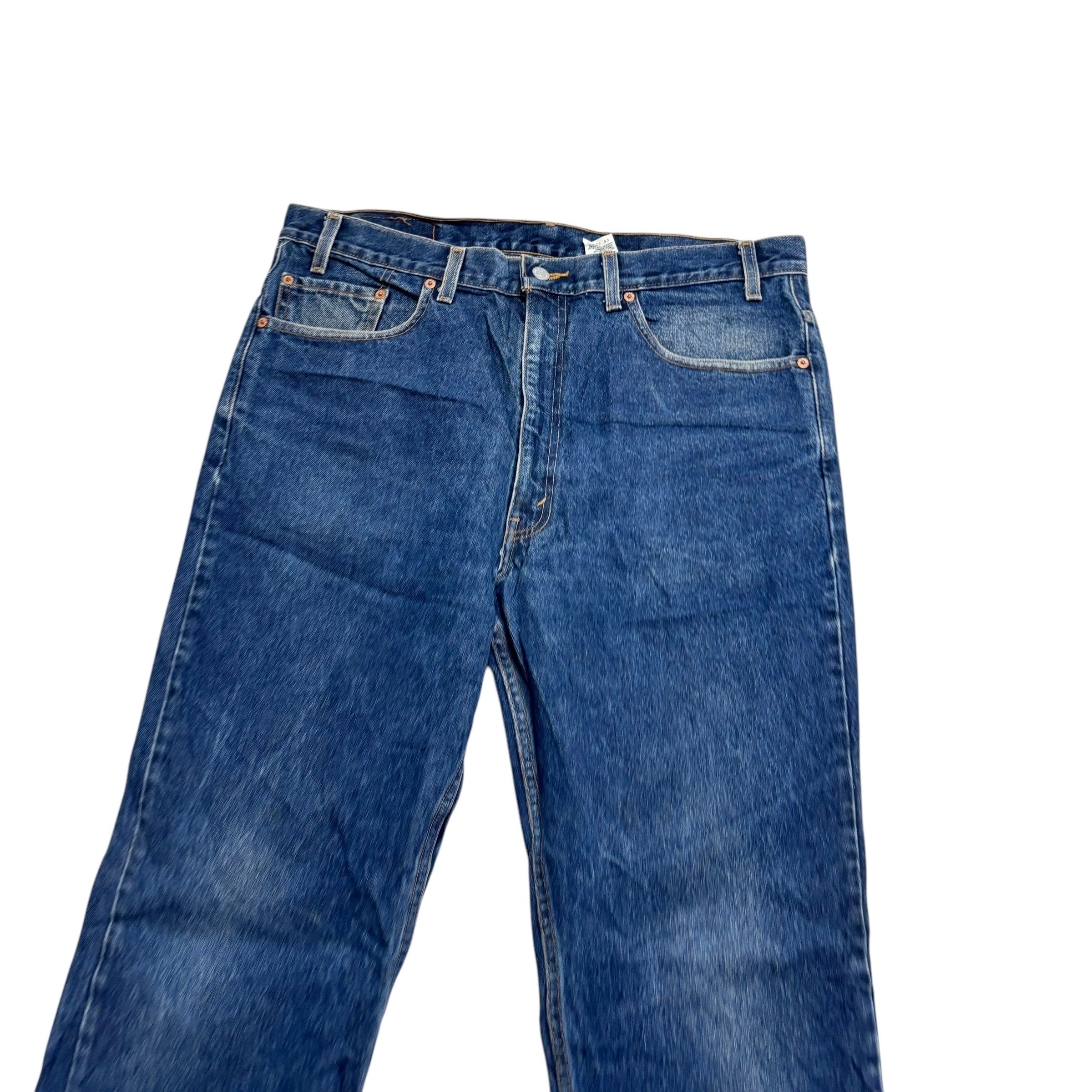 Levis 517 Jeans W38 L36 Mens Mid Blue Regular Bootcut Fit Vintage Denim