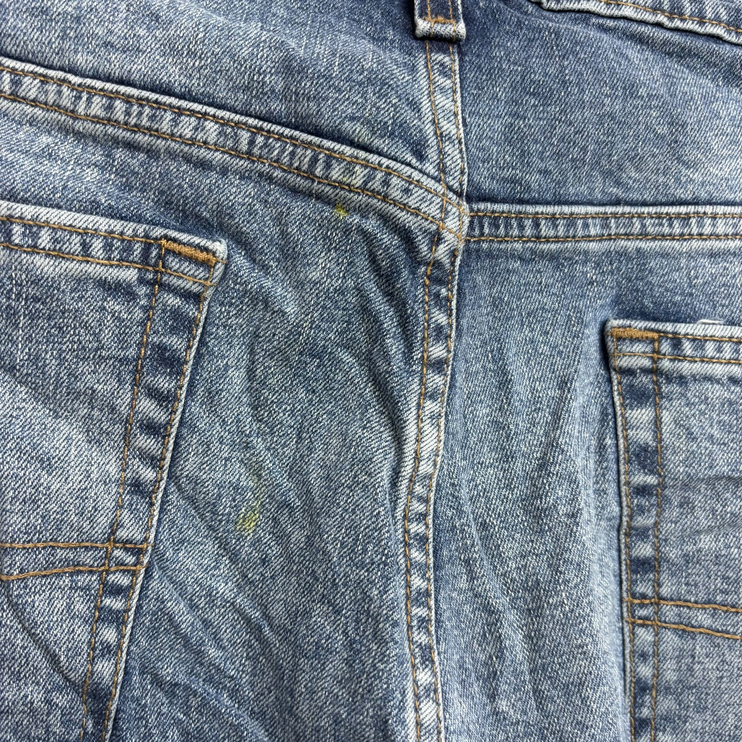 Levis Signature Jeans W36 L29 Mens Mid Blue Baggy Relaxed Fit Stretch Denim