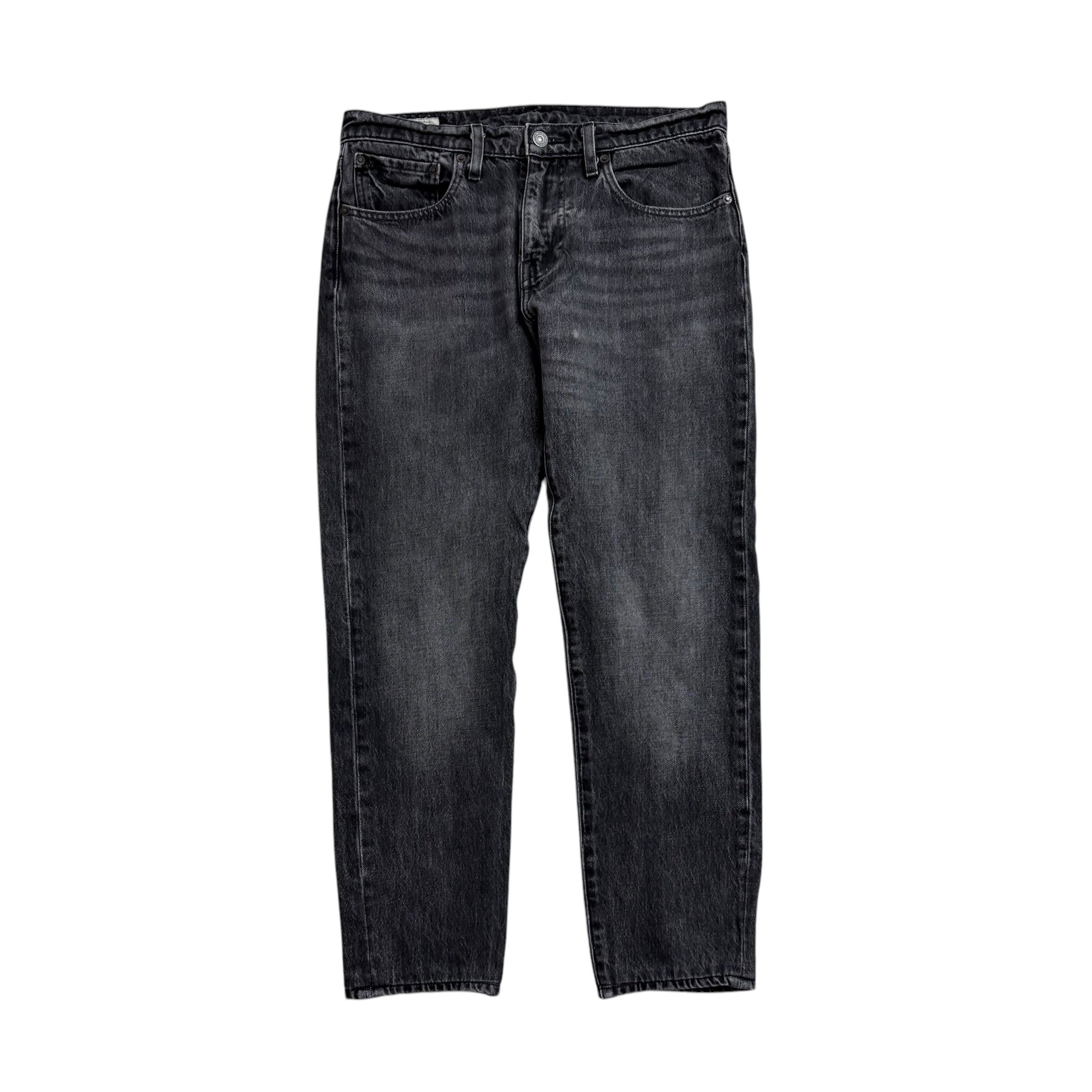 Levis 512 Jeans W31 L27 Mens Black Slim Tapered Fit Stretch Premium Denim (E)