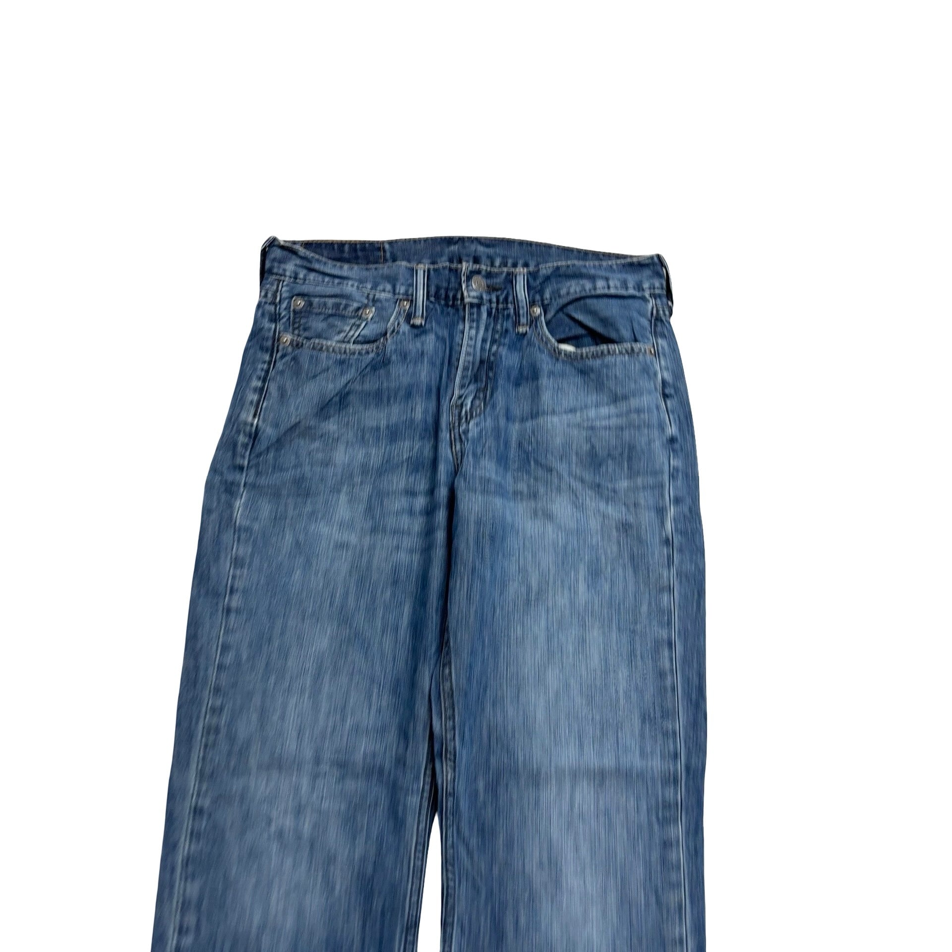 Levis 514 Jeans W30 L30 Mens Mid Blue Regular Straight Fit Denim