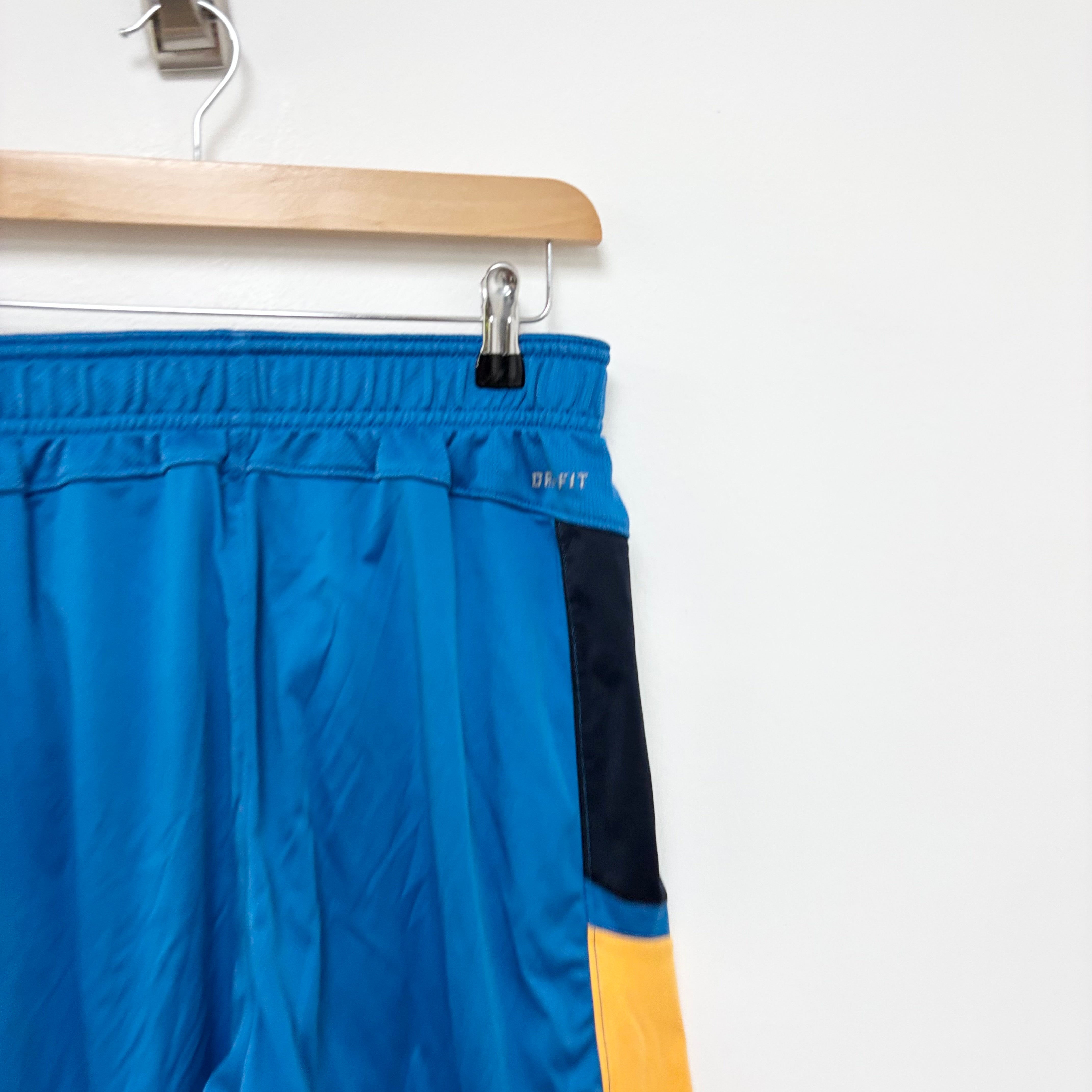 Nike Shorts Mens Small Blue Dri Fit Running Sports Gym Athletic Pockets