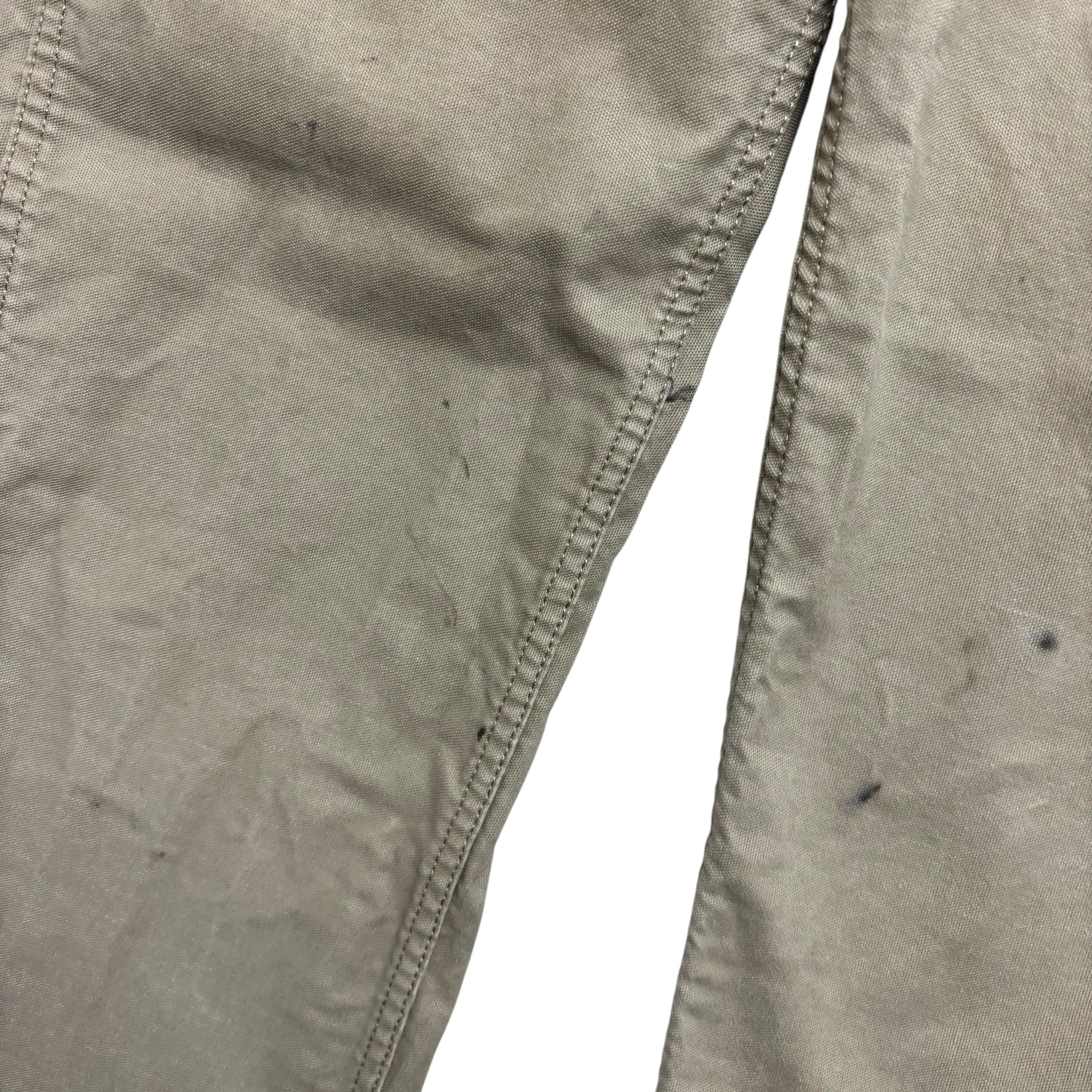 Levis Workwear Jeans W30 L29 Mens Beige Regular Straight Fit Stretch (F)