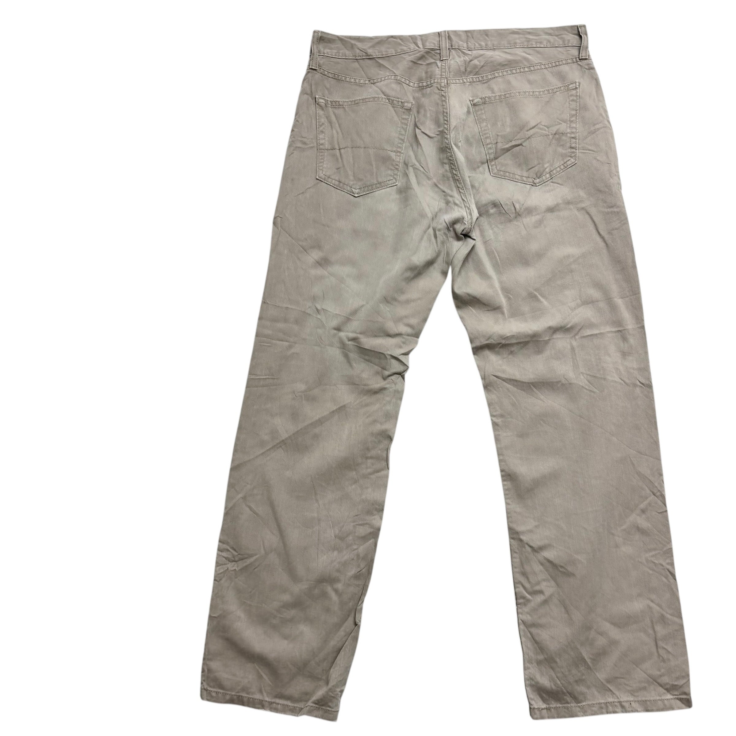 Levis Signature Trousers W36 L32 Mens Grey Relaxed Straight Vintage Pants