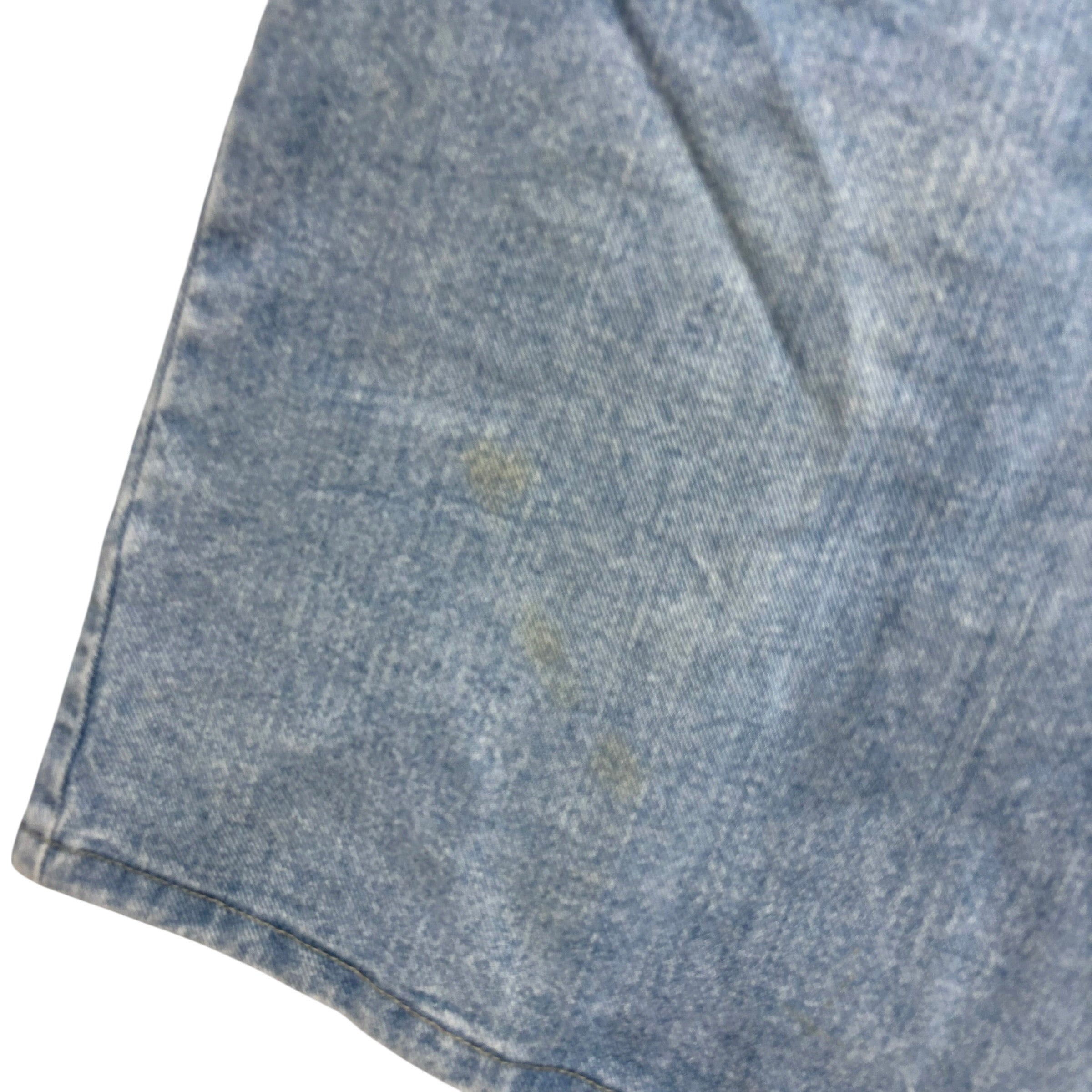 Wrangler Baggy Jorts W44 Mens Denim Shorts Light Blue Relaxed Fit