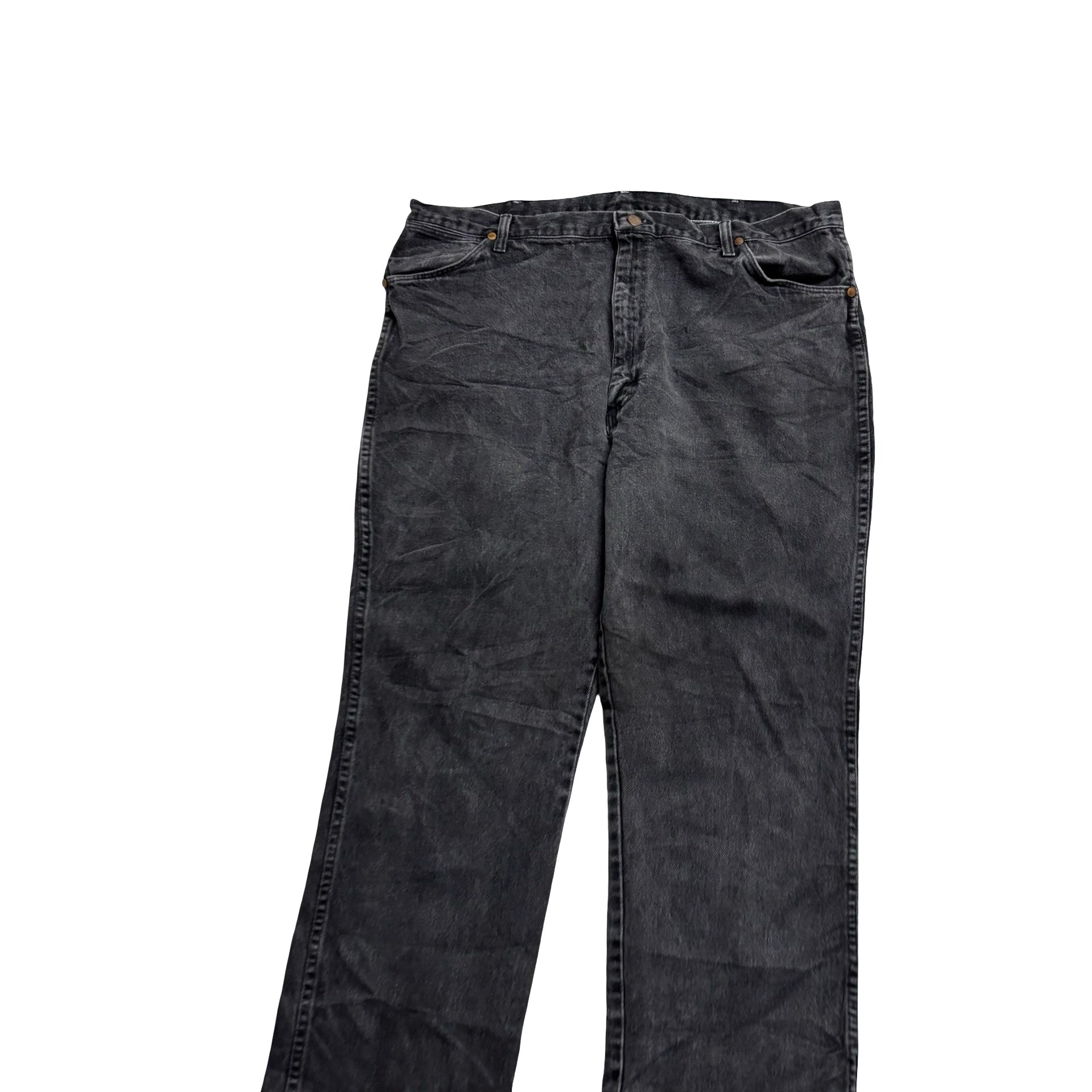 Wrangler Jeans Cowboy Cut W40 L33 Mens Black 936 Slim Fit Denim