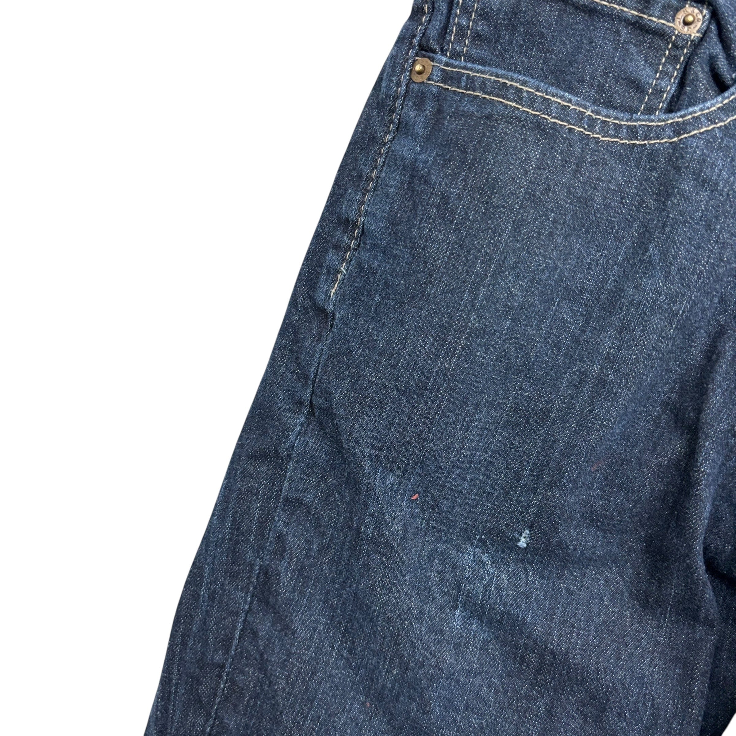 Levis 511 Jeans W33 L29 Mens Dark Blue Slim Fit Stretch Denim (F)