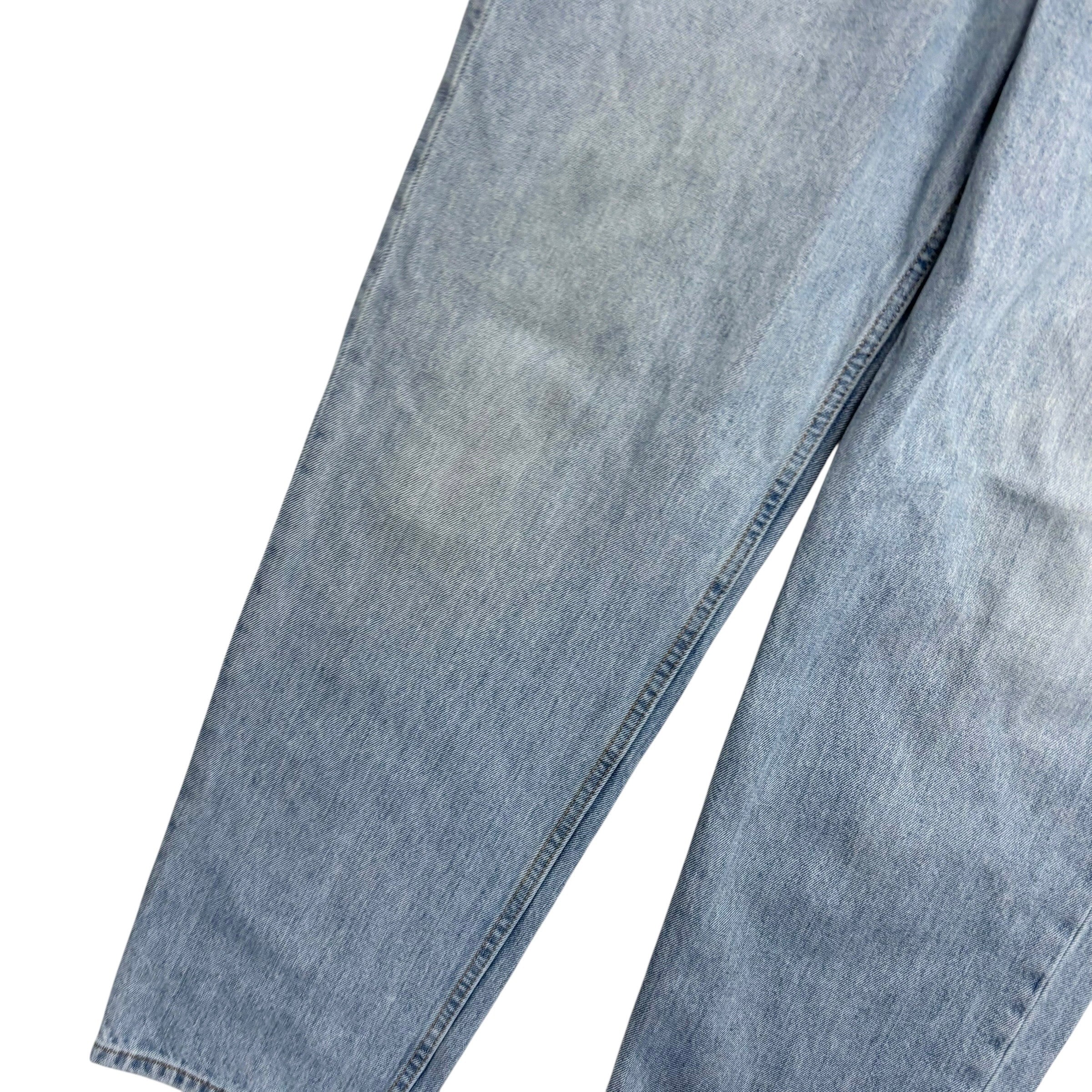 Levis 550 Jeans W40 L34 Mens Light Blue Baggy Relaxed Straight Fit Denim (F)