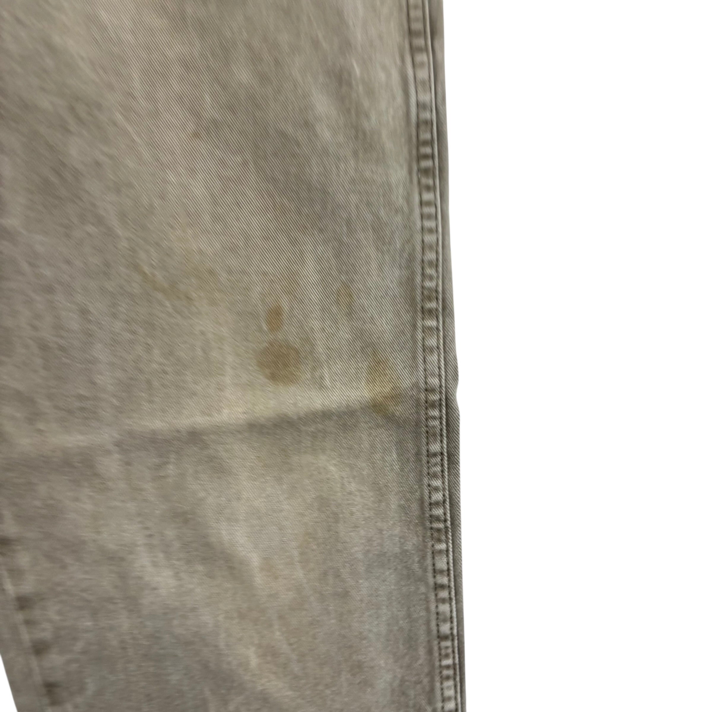 Wrangler Jeans W32 L28 Mens Green Relaxed Tapered Fit Vintage Denim (F)