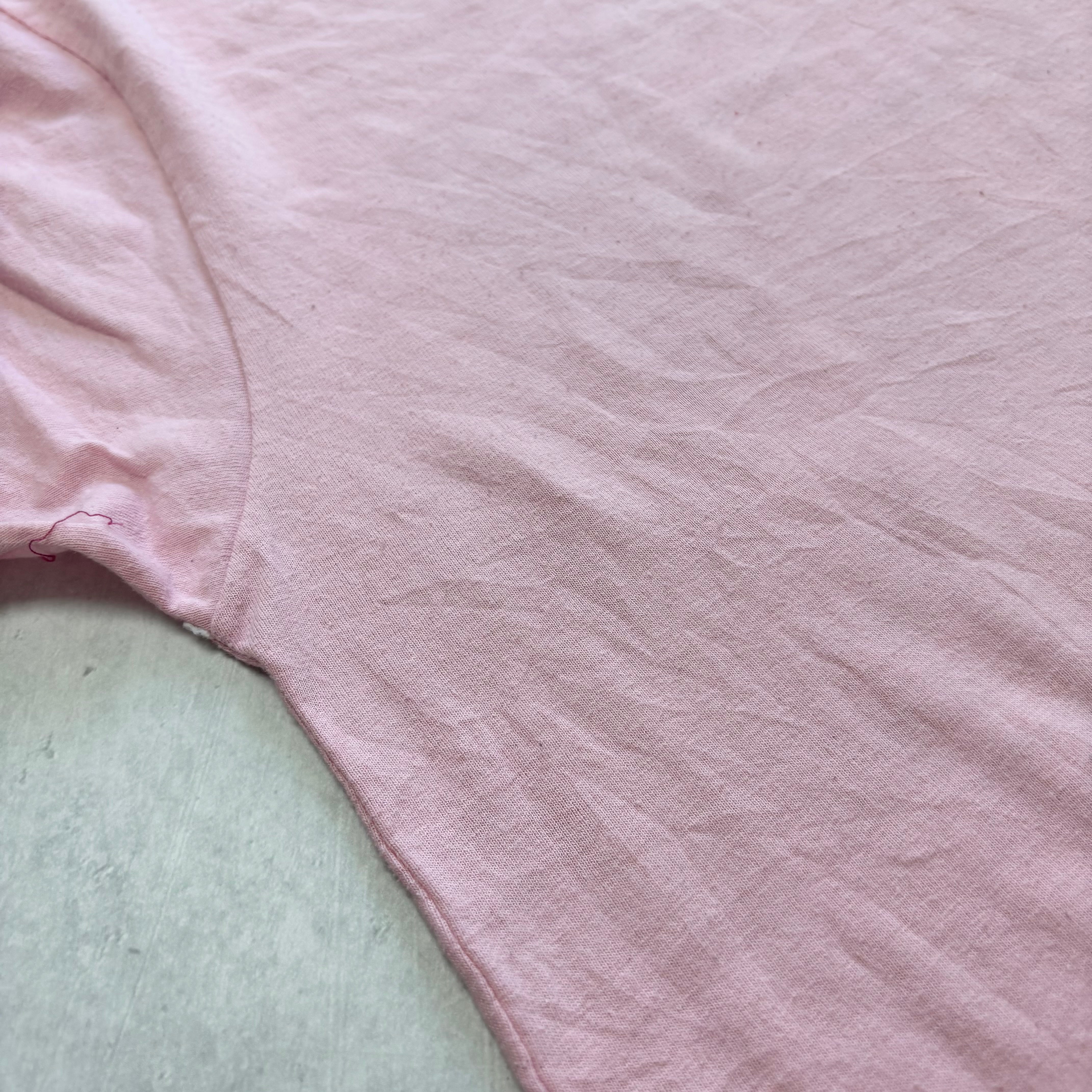 Vintage T Shirt Mens Medium Pink Graphic Print 90s Cars